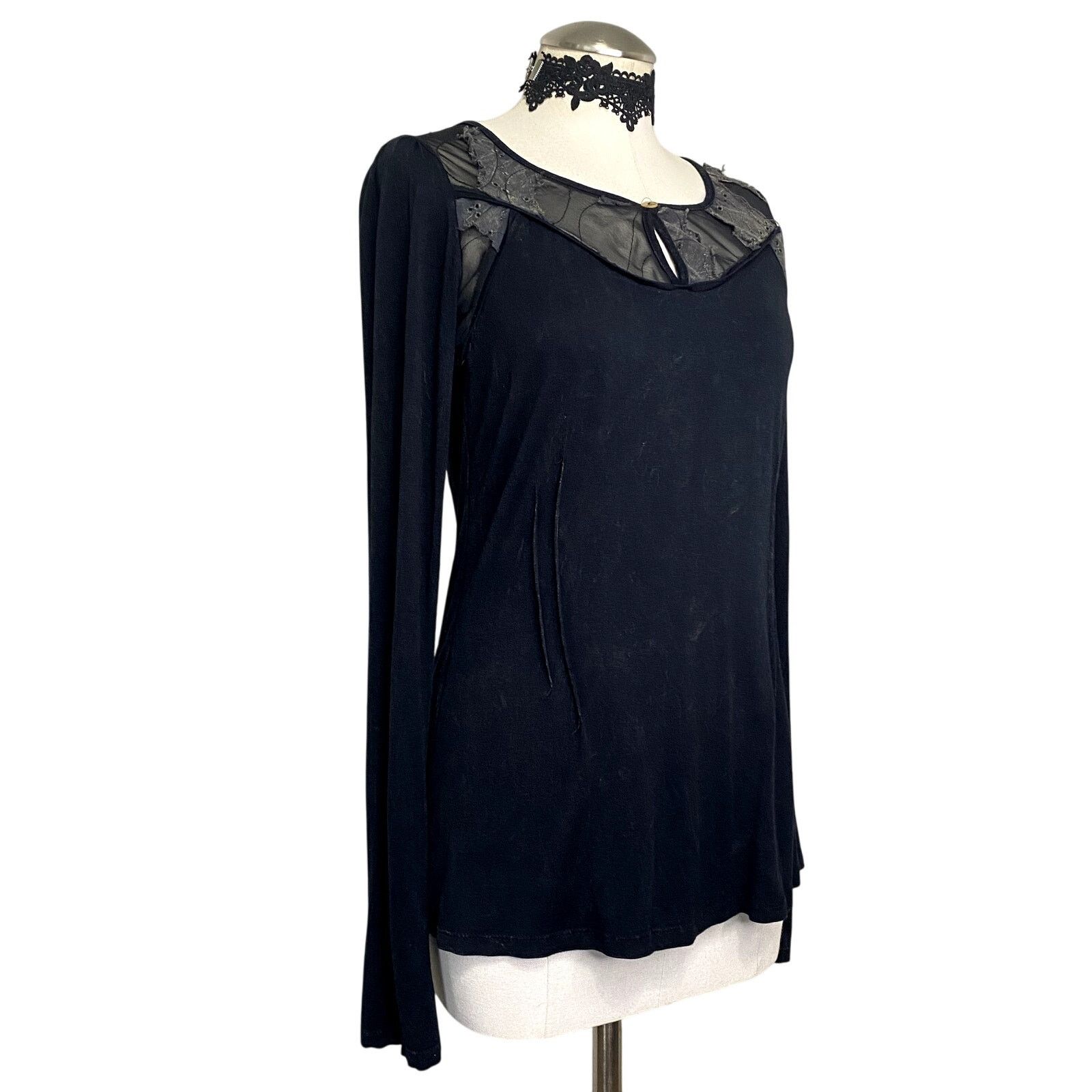 Vintage Vintage Y2k USA Kimchi Blue Coquette Grunge Longsleeve Top Size S / US 4 / IT 40 - 13 Thumbnail