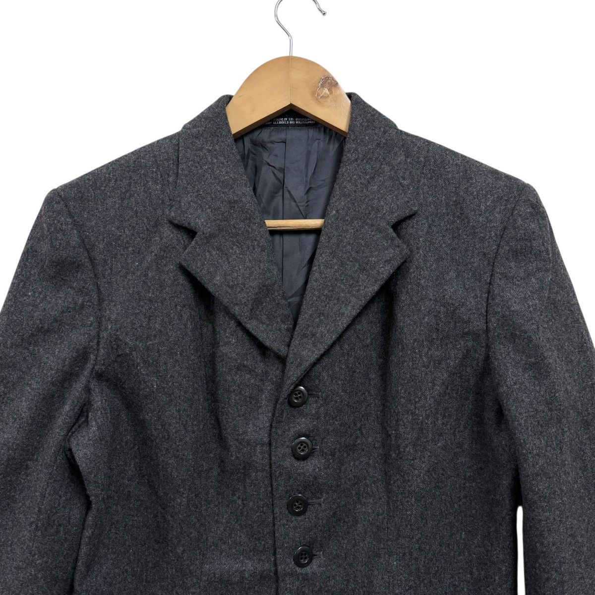 Yohji Yamamoto Ined By Yohji Yamamoto Blazer Jacket Size M / US 6-8 / IT 42-44 - 3 Thumbnail