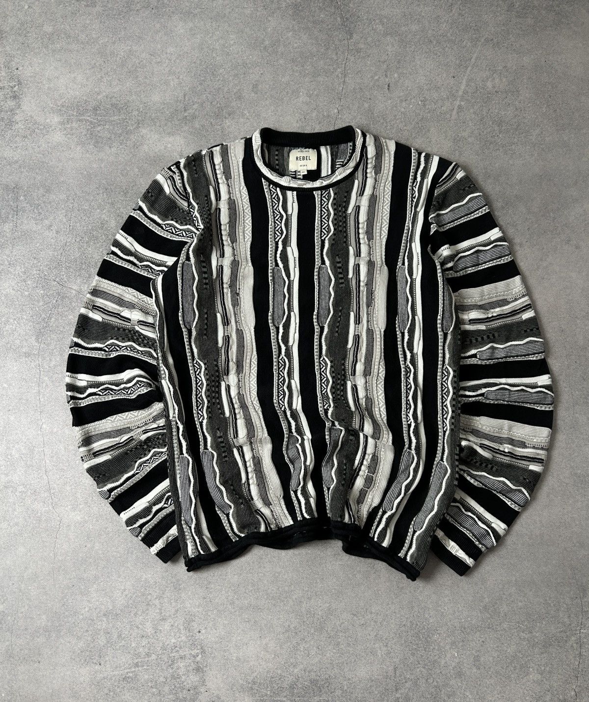 Other Rebel Knits Coogi style sweatshirts mens Size US M / EU 48-50 / 2 - 1 Thumbnail