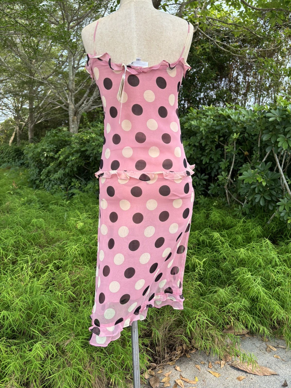 Vintage Vintage jill stuart polkadot dress Size XS / US 0-2 / IT 36-38 - 6 Thumbnail