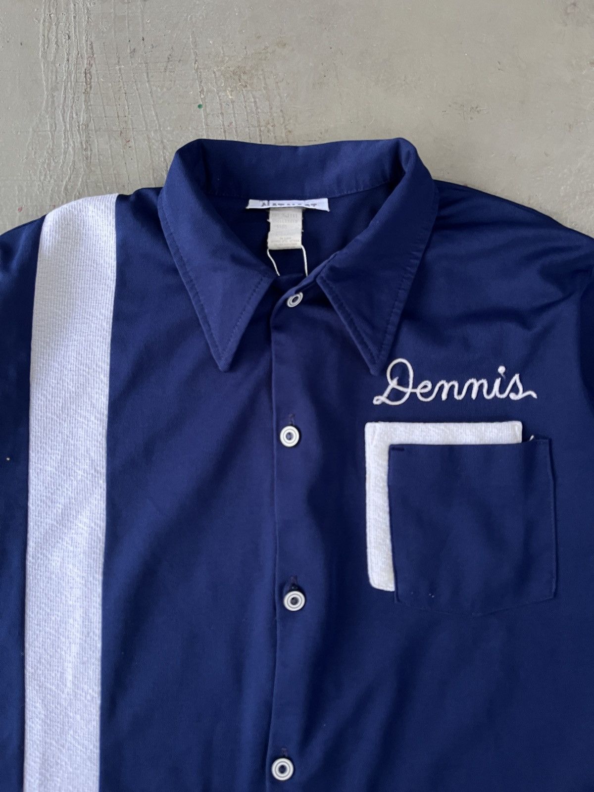 Vintage *RARE* True Vintage 1970's USA-Made Bowling Shirt Size US L / EU 52-54 / 3 - 5 Thumbnail