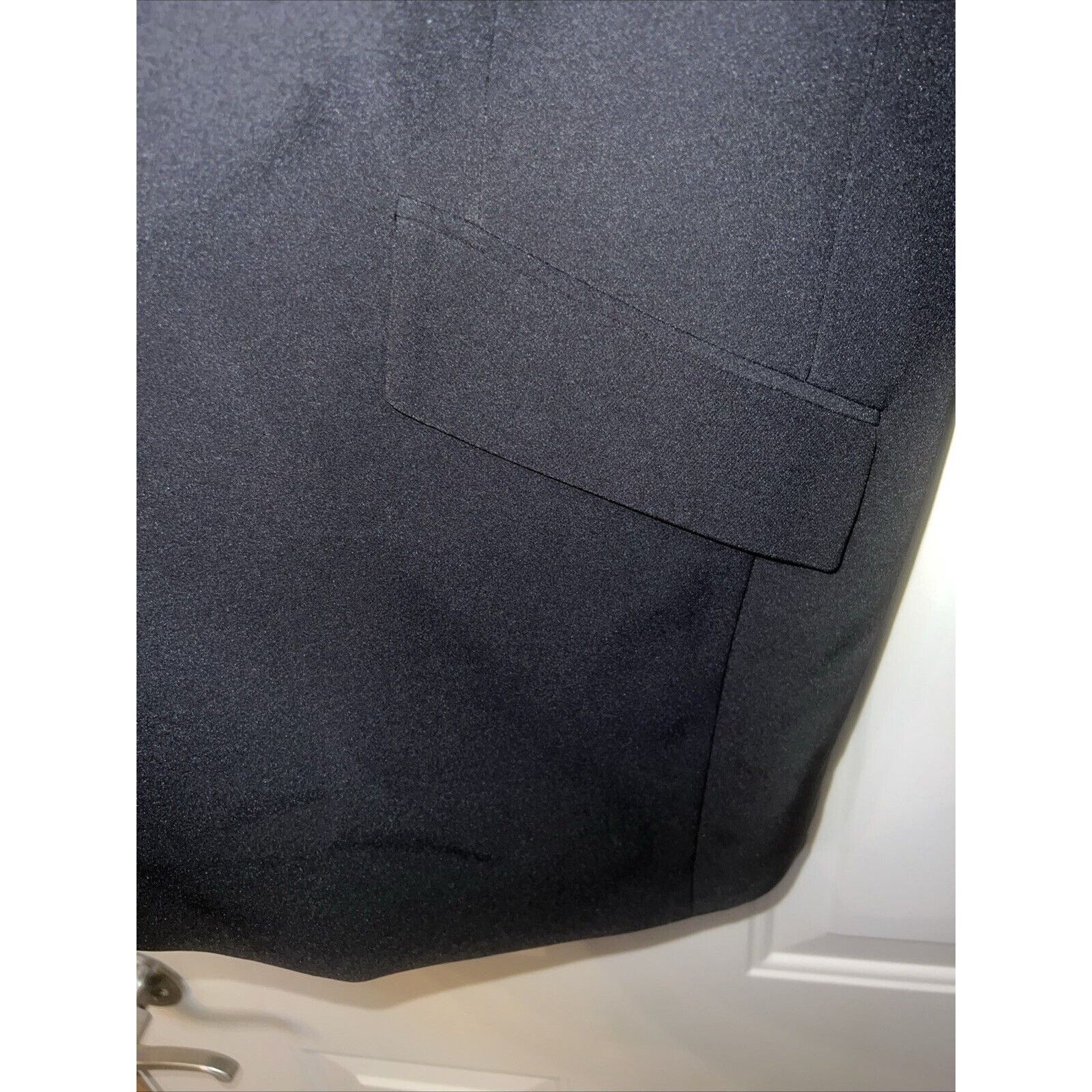 Tommy Hilfiger Tommy Hilfiger Women’s Blazer Open Front Black Size 10 Poly Size L / US 10 / IT 46 - 4 Thumbnail