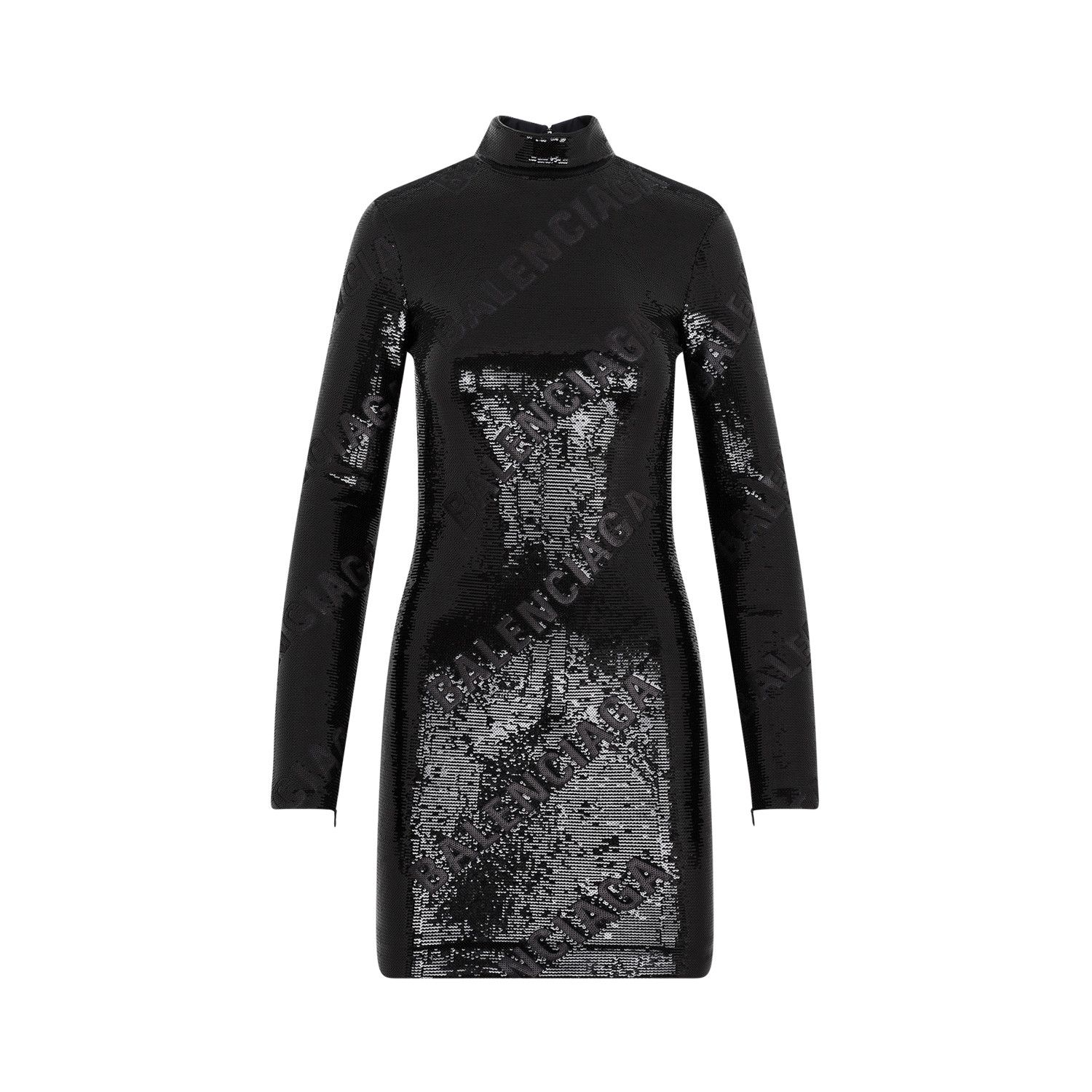 Balenciaga Balenciaga Turtleneck Dress Size XS / US 0-2 / IT 36-38 - 1 Thumbnail