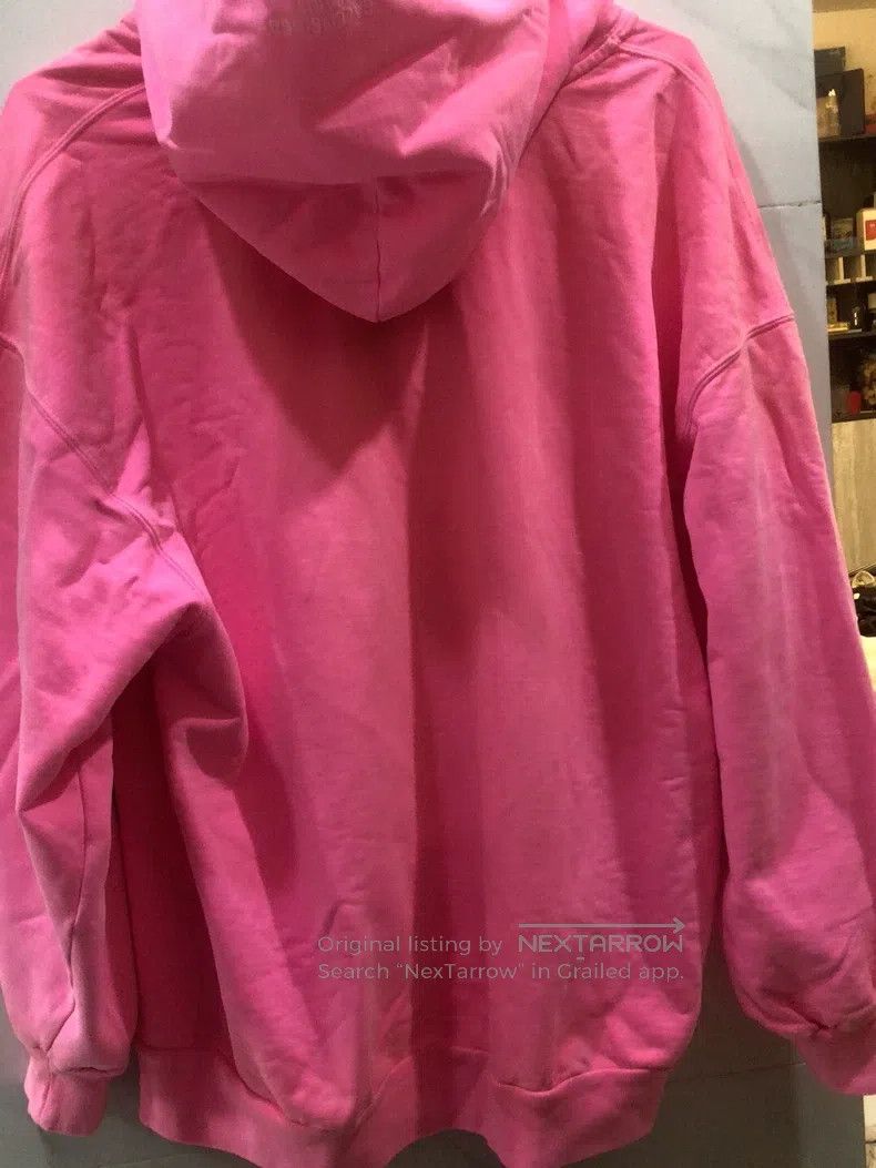 Balenciaga Balenciaga Pink Hooded Zipper Jacket Size US S / EU 44-46 / 1 - 3 Thumbnail