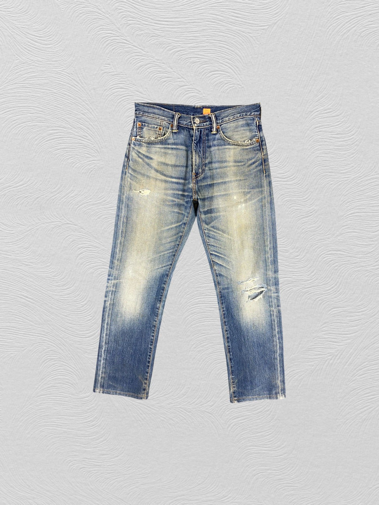 Distressed Blue Vintage Levi's 505 31x29.5 Denim -JN1813