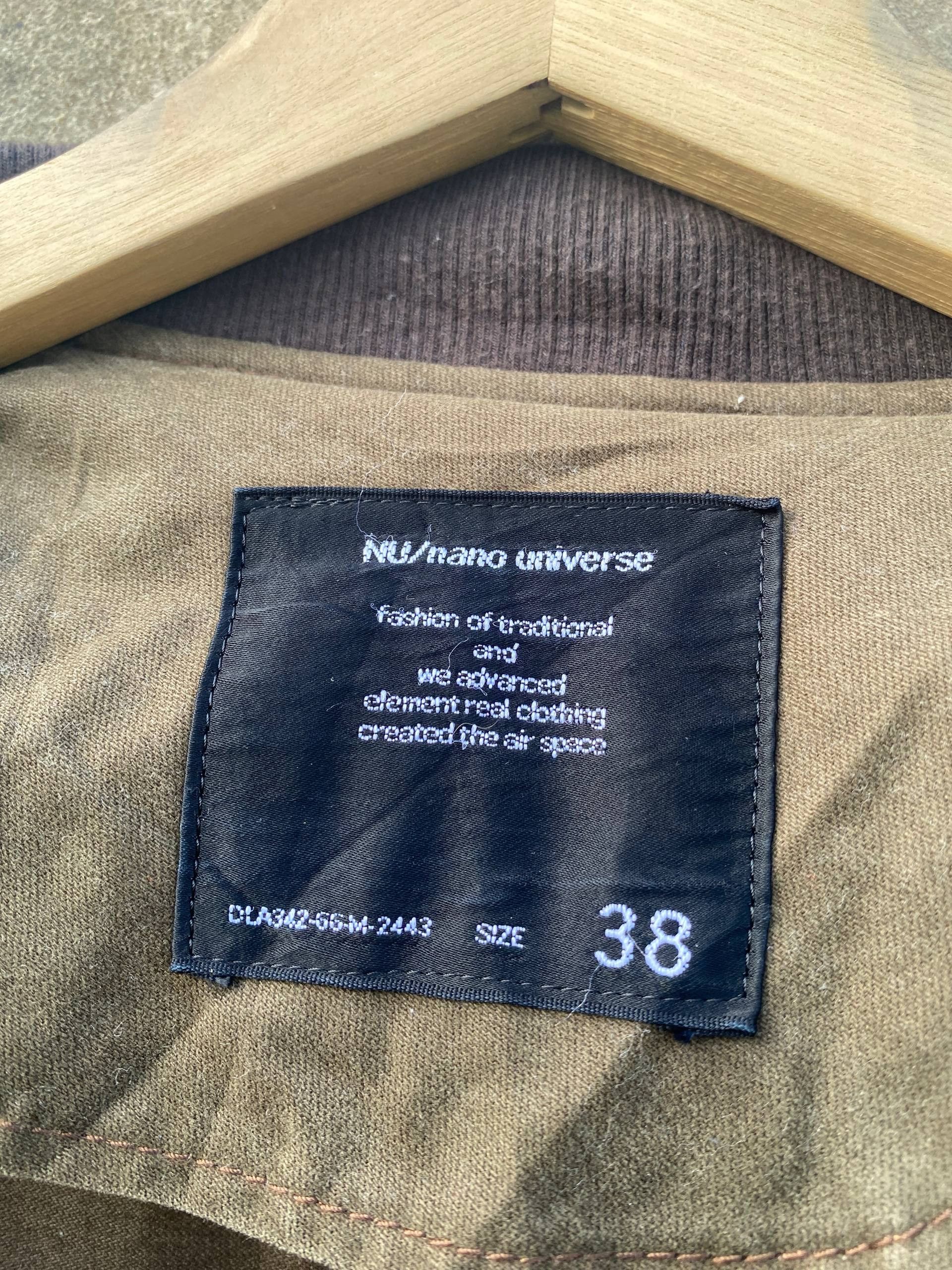 NANO universe Nano Universe Japan Utility Military Olive Jacket Size US S / EU 44-46 / 1 - 9 Thumbnail