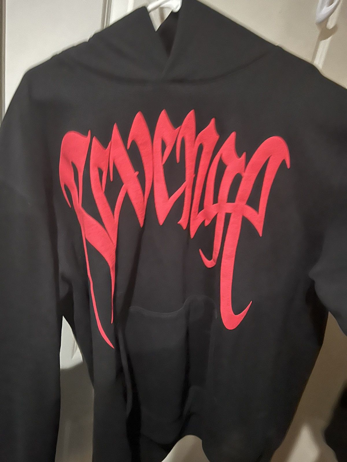 image of Revenge Archive Hoodie Black/red, Men's (Size XL)