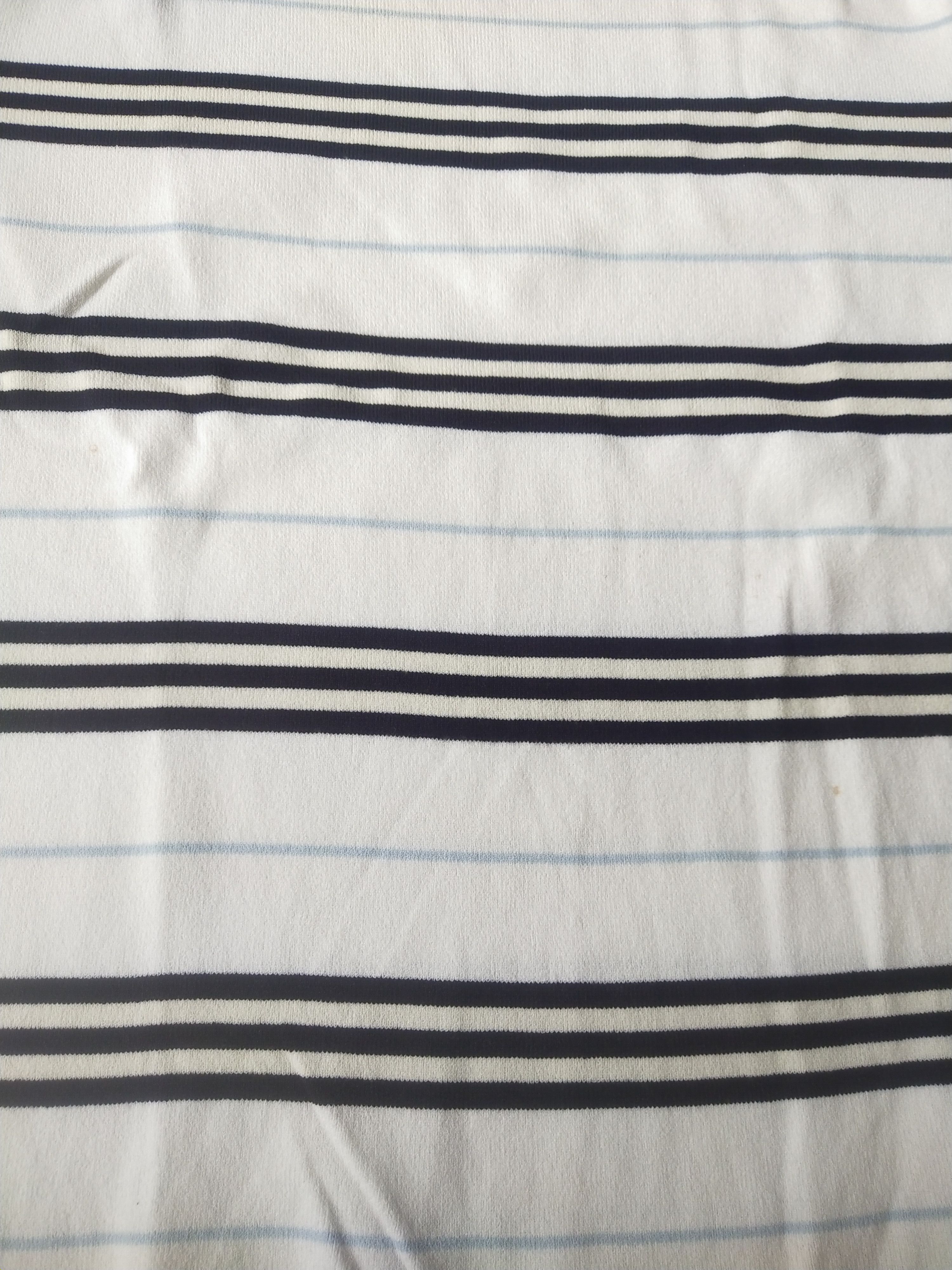 Burberry 2000s Burberry London Striped Knit Top Boat Neck Size S / US 4 / IT 40 - 3 Thumbnail
