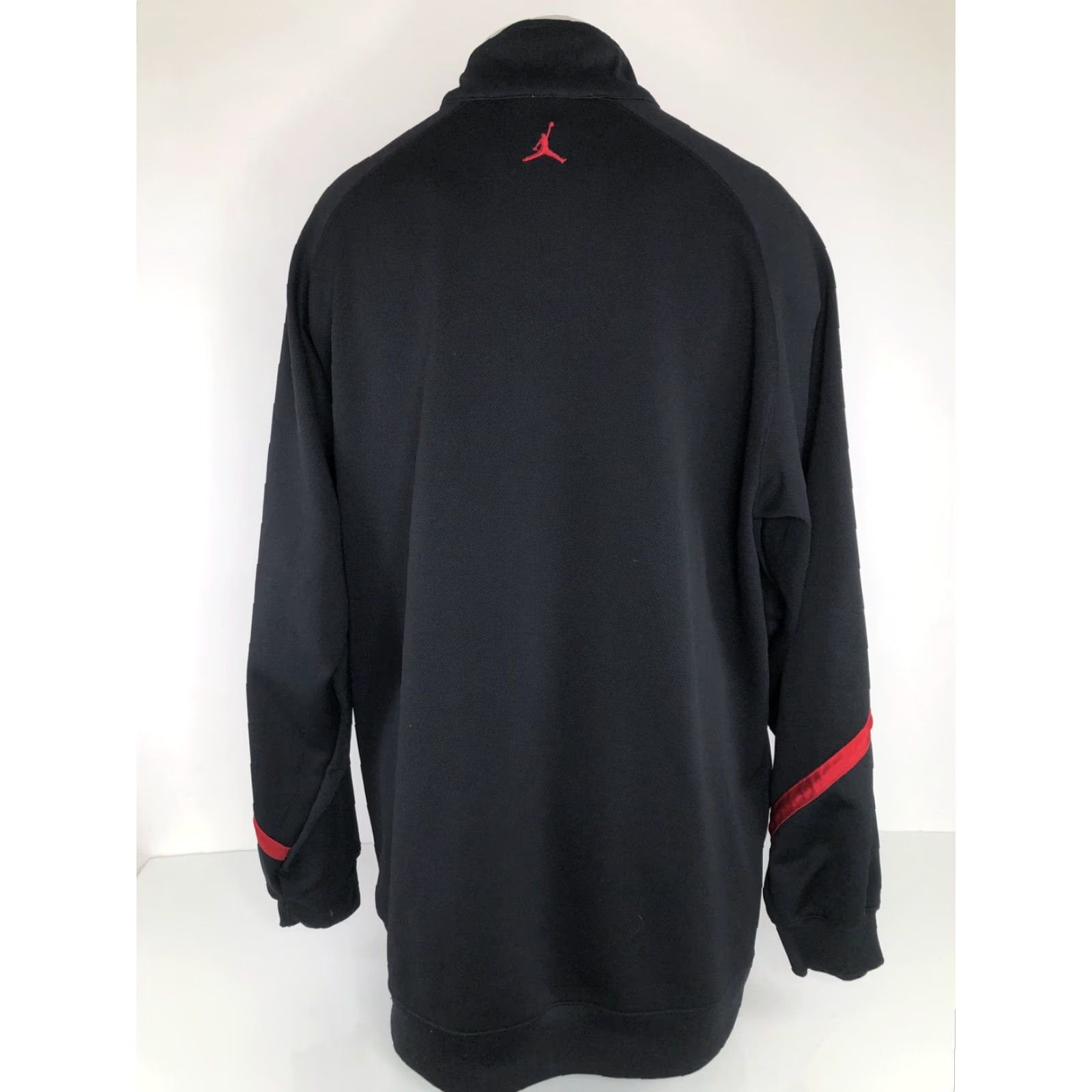 Jordan Brand AIR JORDAN JUMPMAN Embroidered 2XL Warm Up Track Jacket - EXCELLENT Track Jacket Mens Black 2XL Embroidered JUMPMAN AIR JORDAN Mens Size US XXL / EU 58 / 5 - 4 Thumbnail