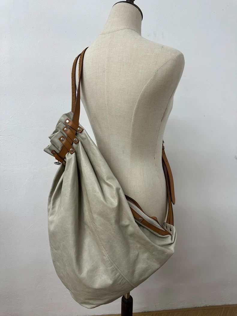 Yohji Yamamoto yohji yamamoto Drawstring Bundle Bag Wandering Dumpling Bu Size ONE SIZE - 3 Thumbnail