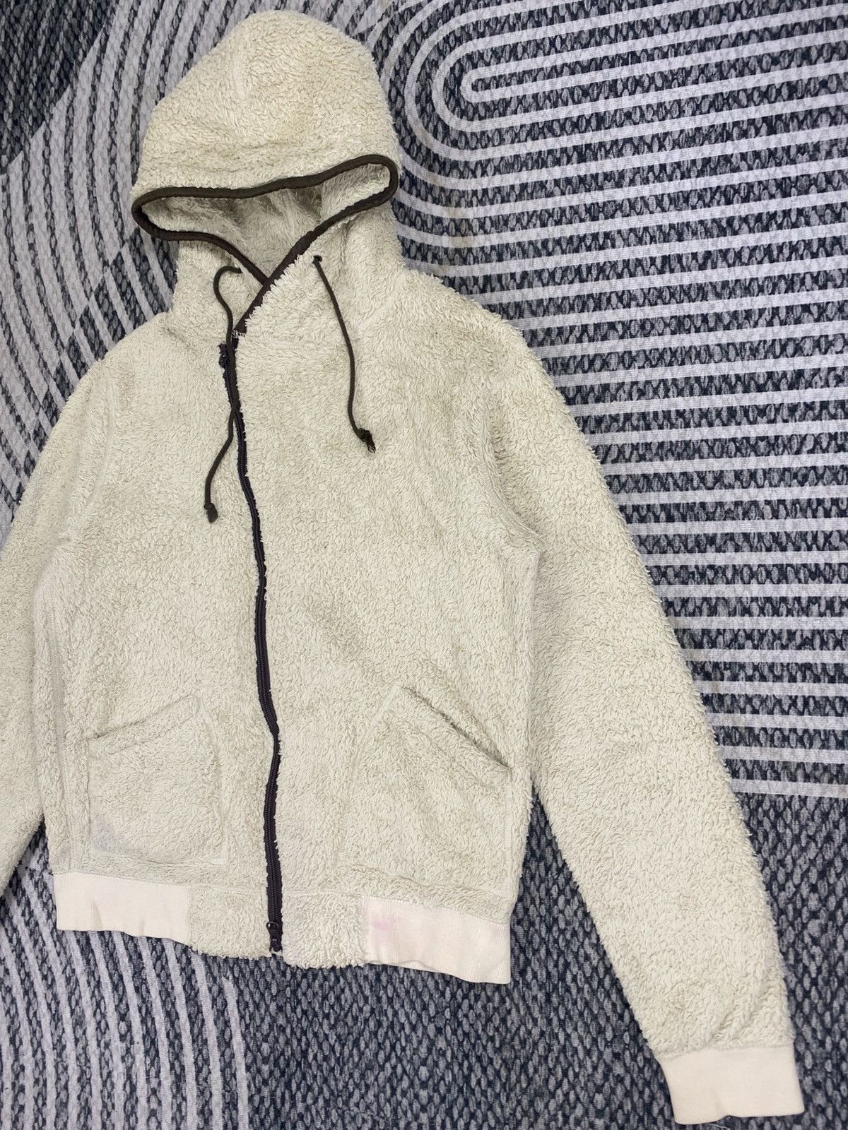 Beams Plus Vintage Beams Fleece Zip-Up Hooded Size US S / EU 44-46 / 1 - 4 Thumbnail