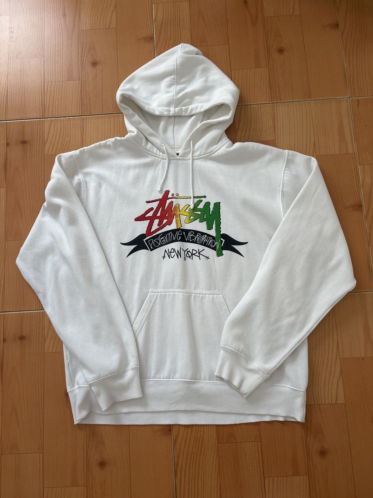 Stussy Stussy Positive Vibration Hoodie Size US XL / EU 56 / 4 - 1 Preview