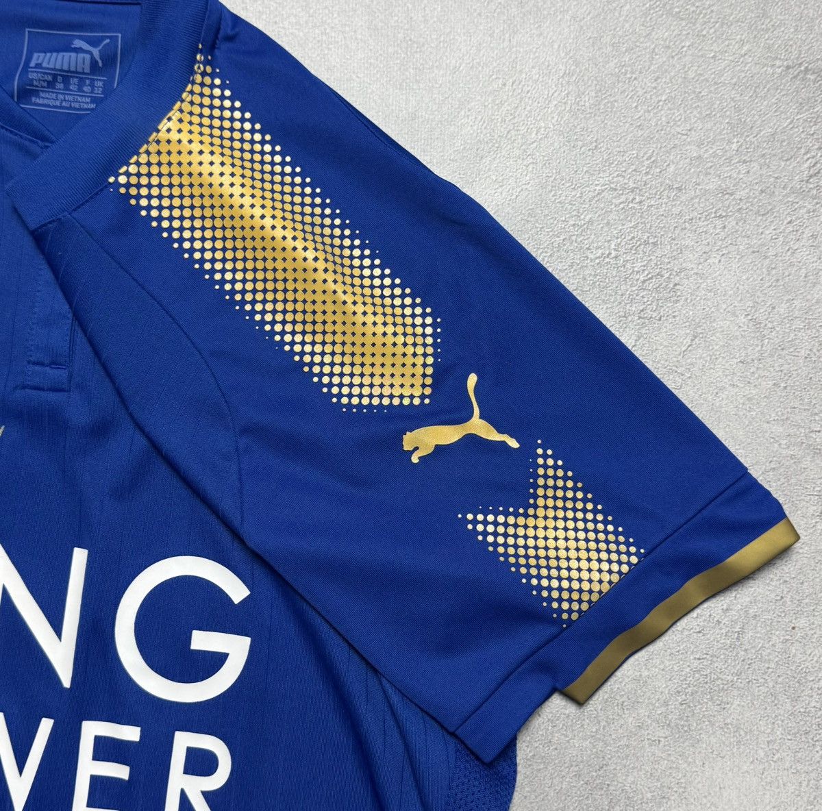 Puma Leicester City 2017 2018 Home Shirt Jersey Puma #9 Vardy Size US S / EU 44-46 / 1 - 12 Thumbnail