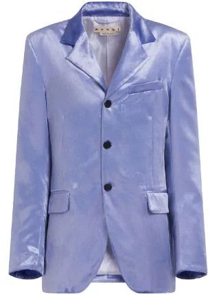 o1w1db10524 Single Breasted Blazer in Blue