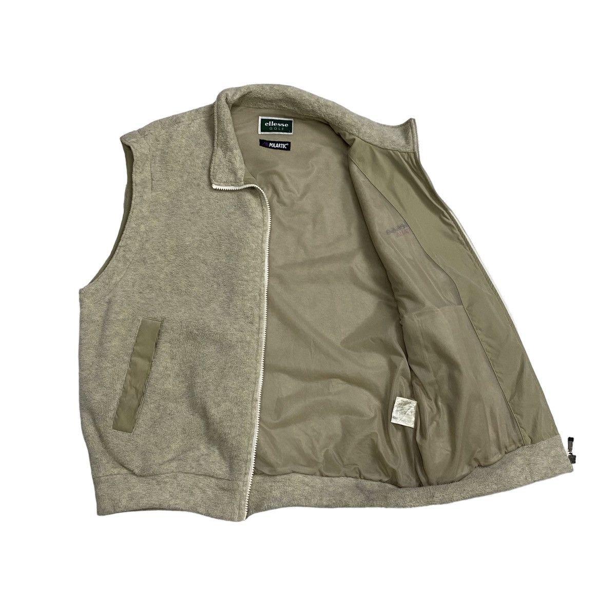Ellesse × Polartec Vintage 90's Ellesse X Polartac fleece vest Size US L / EU 52-54 / 3 - 6 Thumbnail