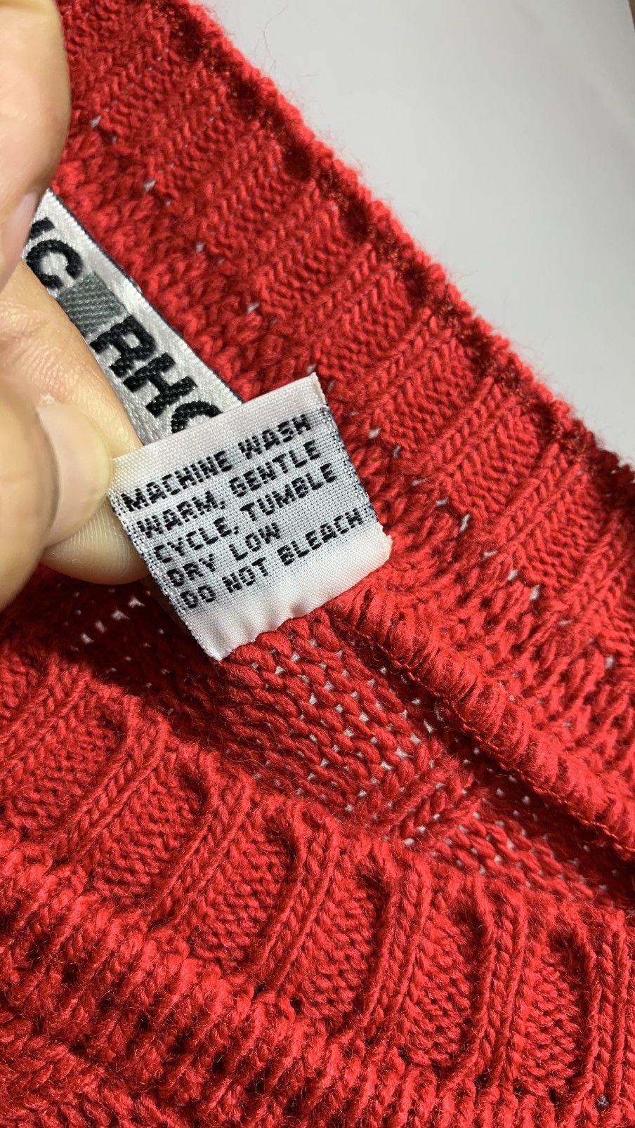 Homespun Knitwear Acne Studios Inspired Knit Sweater Cable Size US L / EU 52-54 / 3 - 4 Thumbnail