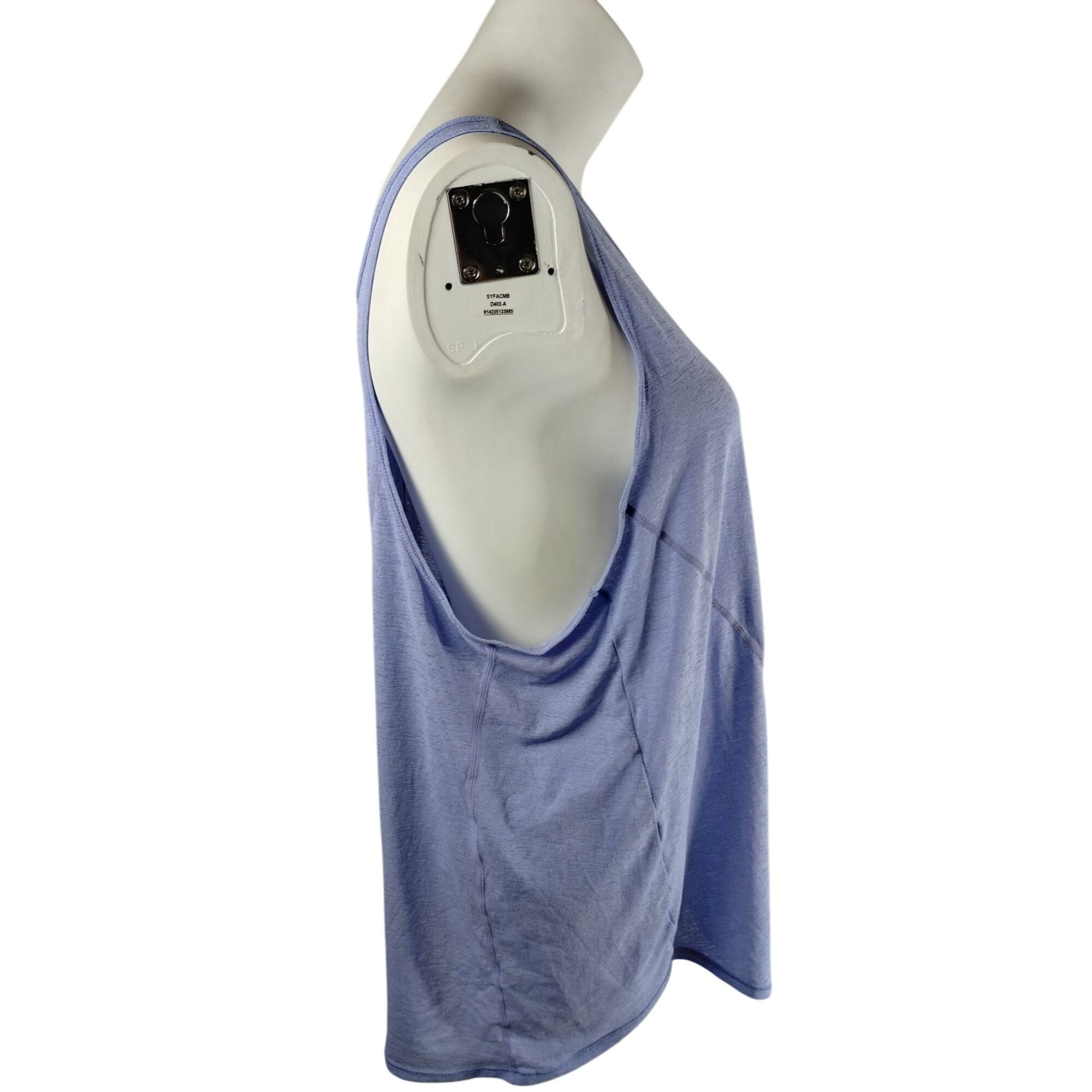 Nike Nike Dri-Fit Womens Large Light Blue Sleeveless Racerback Po Size L / US 10 / IT 46 - 7 Thumbnail