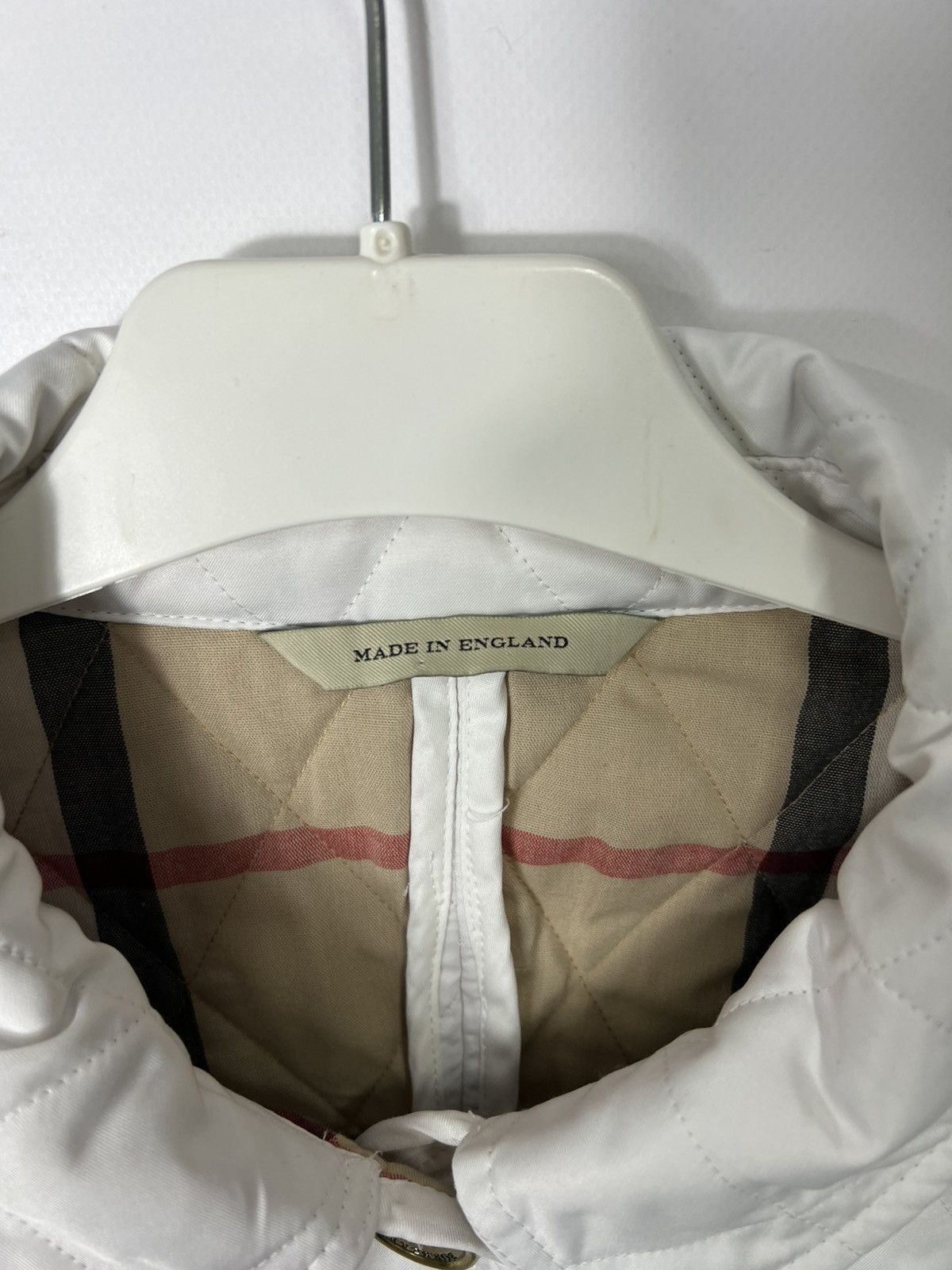 Burberry Vintage luxury Designer BURBERRY Quilted Jacket Nova Check Size L / US 10 / IT 46 - 6 Thumbnail