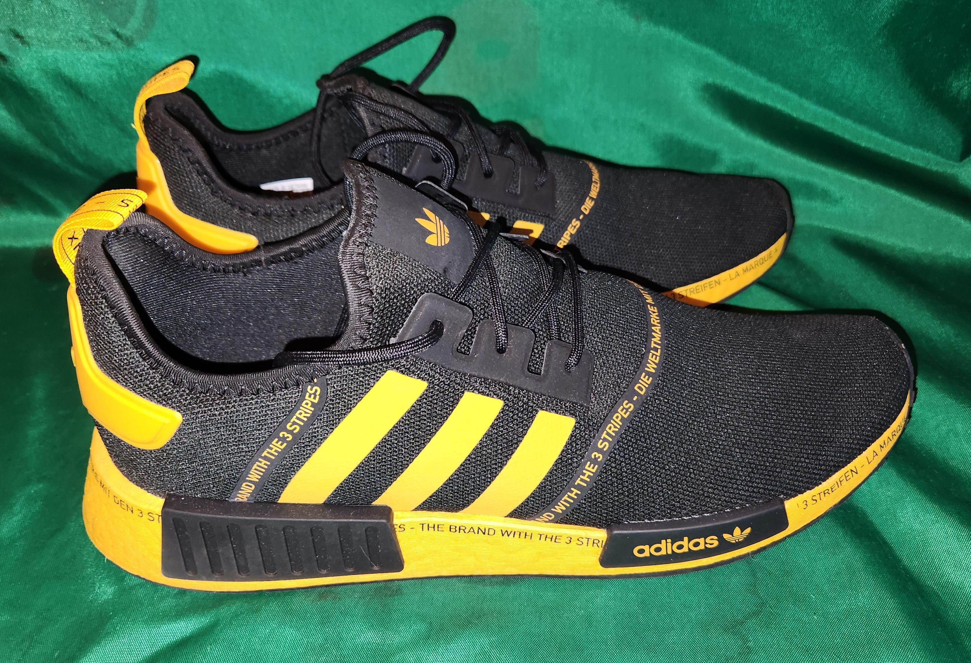 Adidas Adidas Originals NMD R1 Men's Size 13 Black/Gold HP2969 Size US 13 / EU 46 - 3 Thumbnail