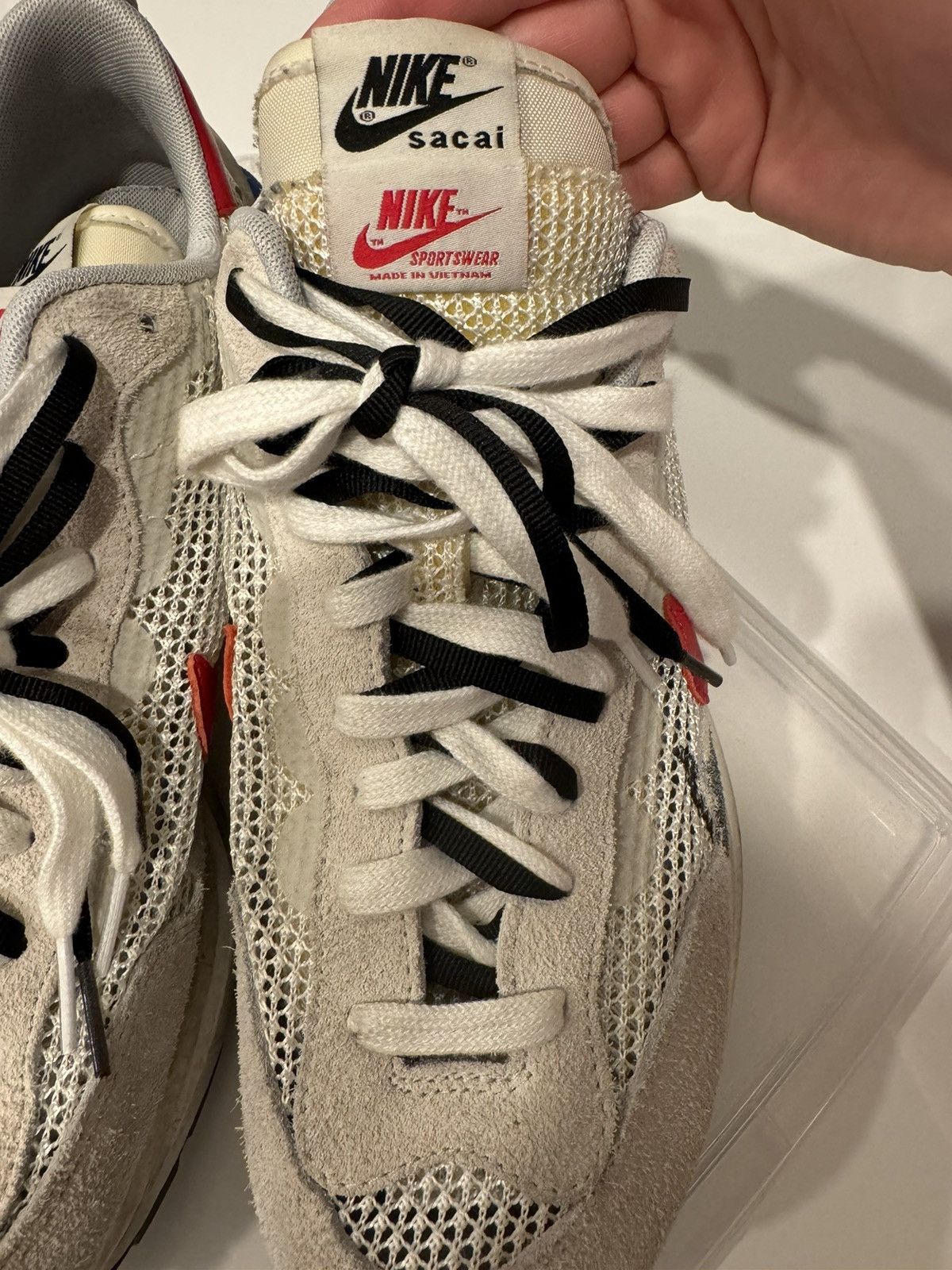 Nike × Sacai Nike x Sacai VaporWaffle - Fuchsia Size US 10 / EU 43 - 7 Thumbnail