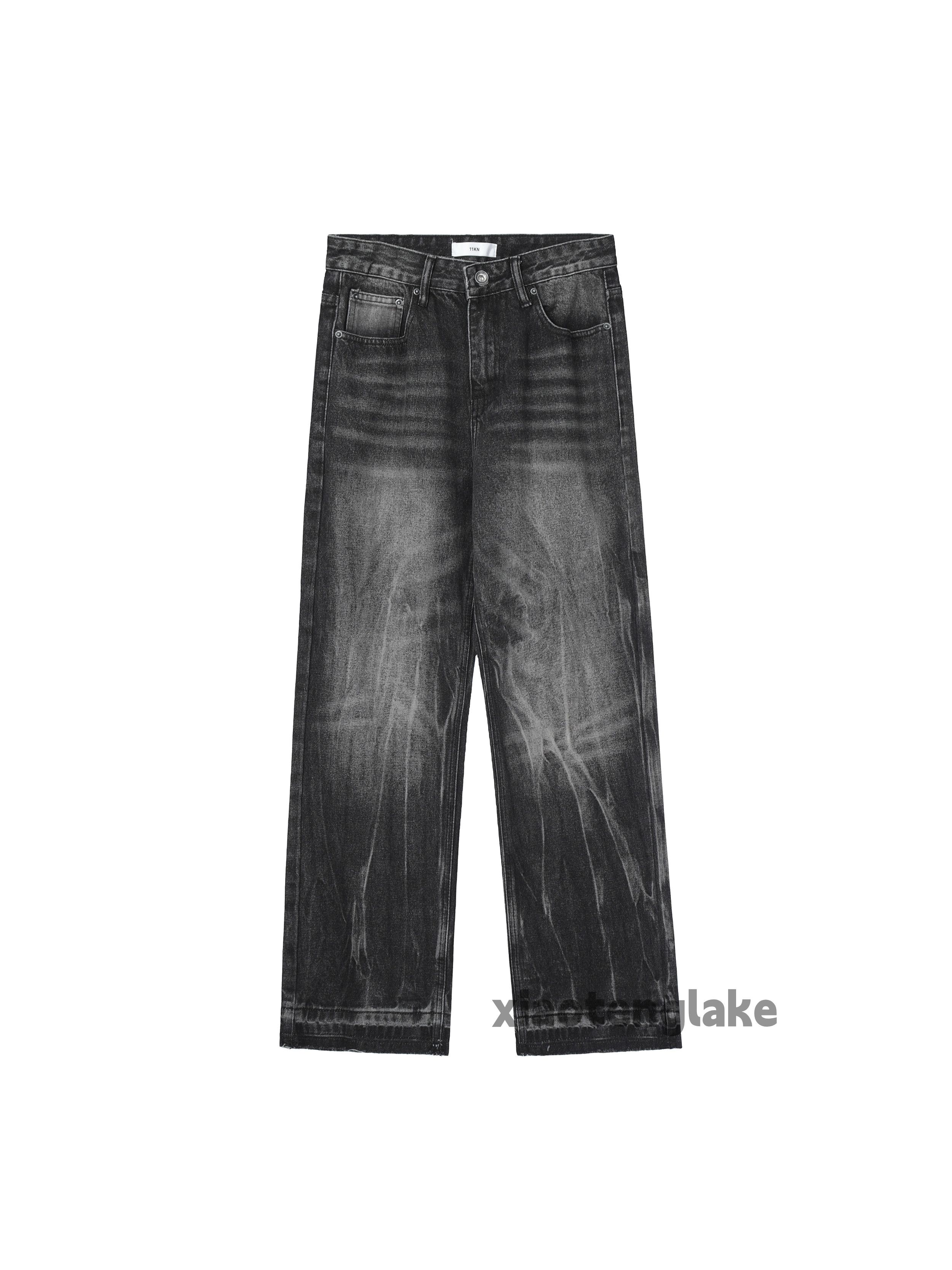 Jean × Vintage washed faded cleanfit yuppie utility loose grunge jeans Size US 32 / EU 48 - 2 Thumbnail