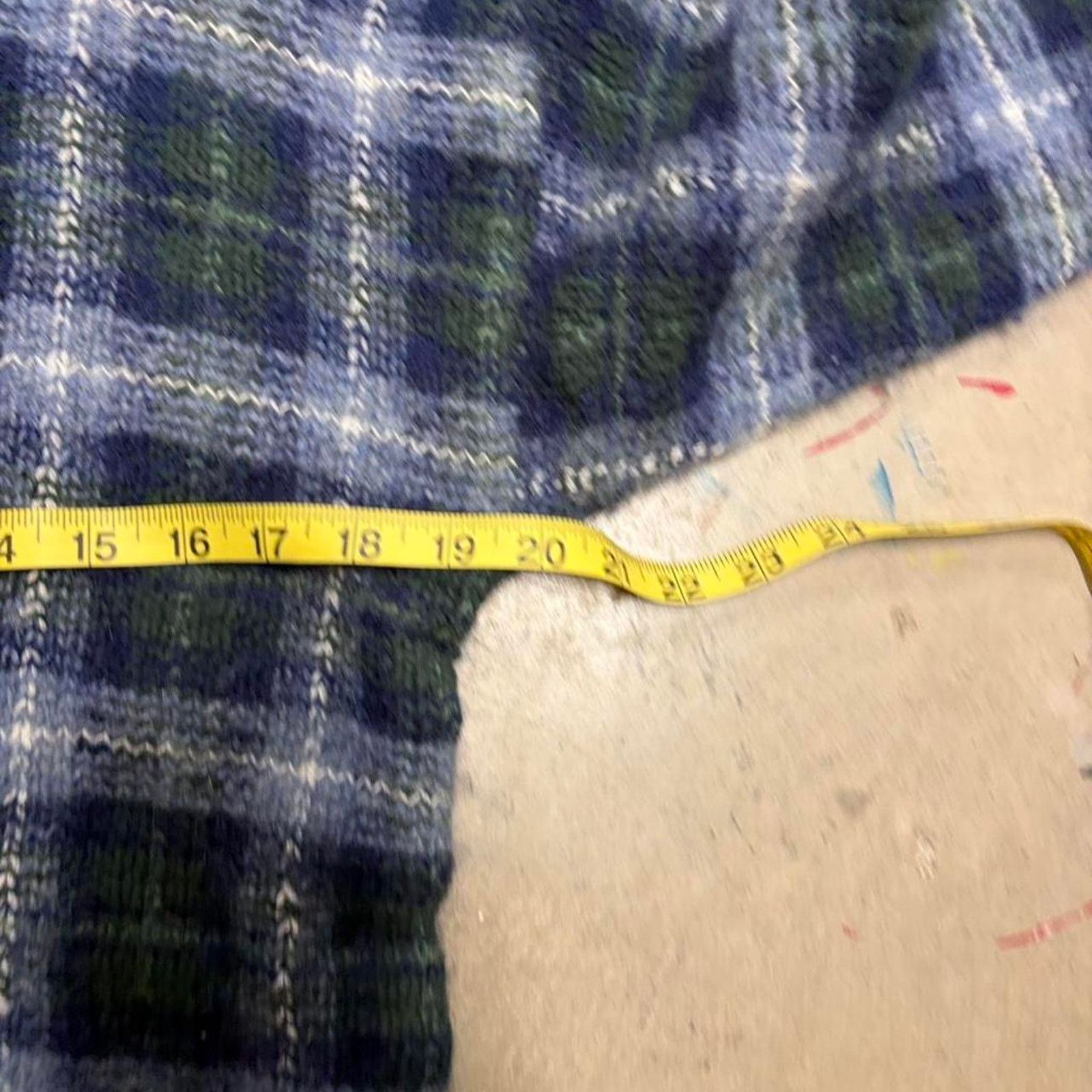 Northern Reflections 90s wool checkered sweater Size US M / EU 48-50 / 2 - 5 Thumbnail