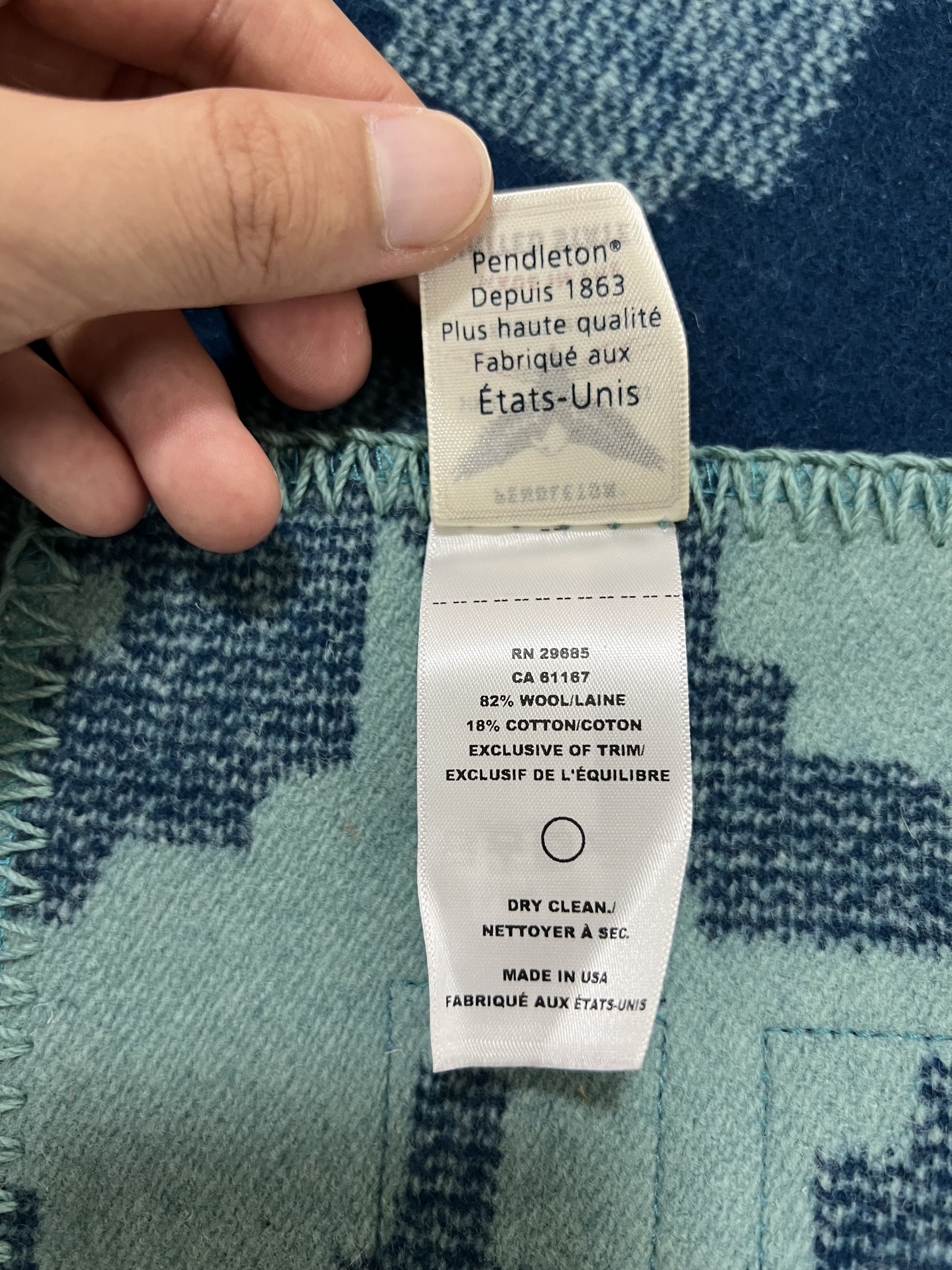 Golf le Fleur 💚 Golf Le Fleur x Pendleton Fleur Camo Jacquard Blanket NEW Size ONE SIZE - 23 Thumbnail