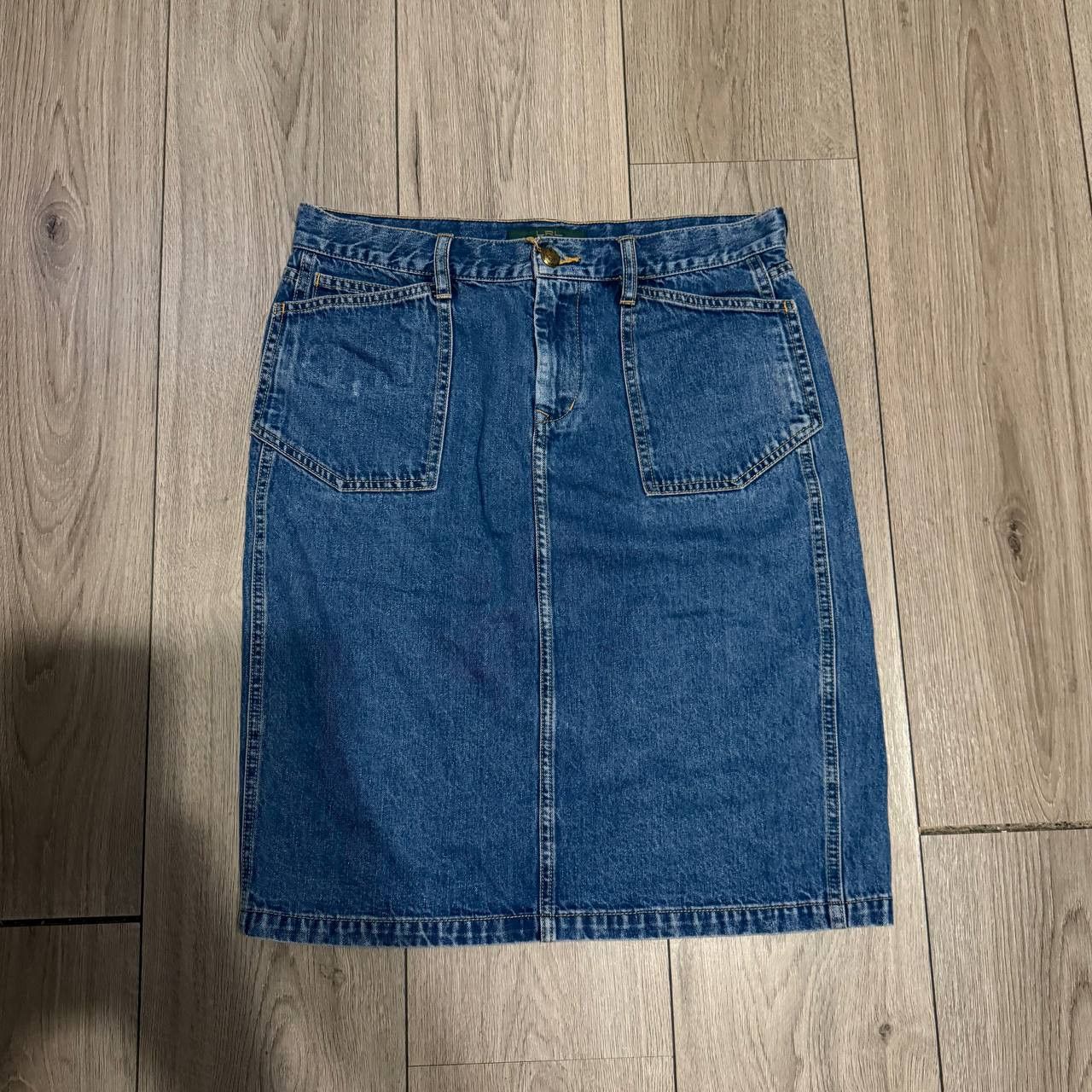 Lauren Ralph Lauren LRL Ralph Lauren Jeans Co Women Size 6 Denim Jean Skirt Size 26" / US 2 / IT 38 - 1 Thumbnail