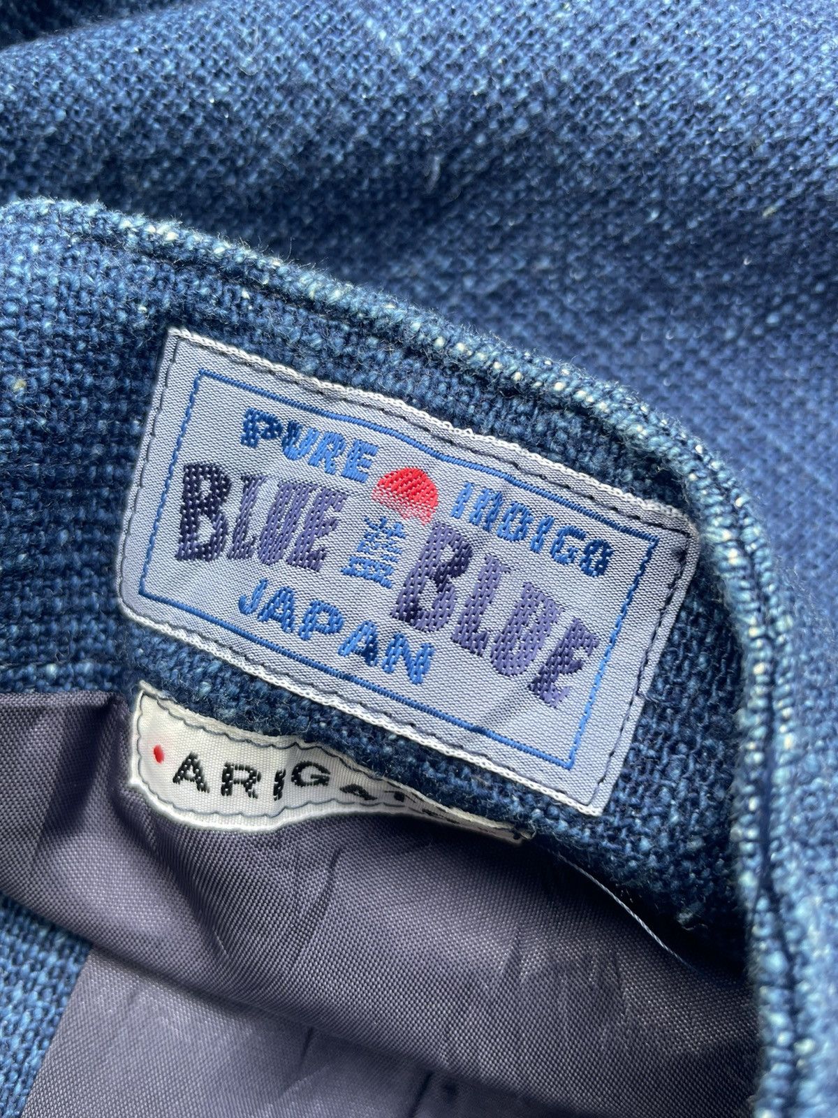 Blue Blue Japan × Japanese Brand Vintage Blue Blue Japan Pure Indigo Skirt Size 28" / US 6 / IT 42 - 13 Thumbnail