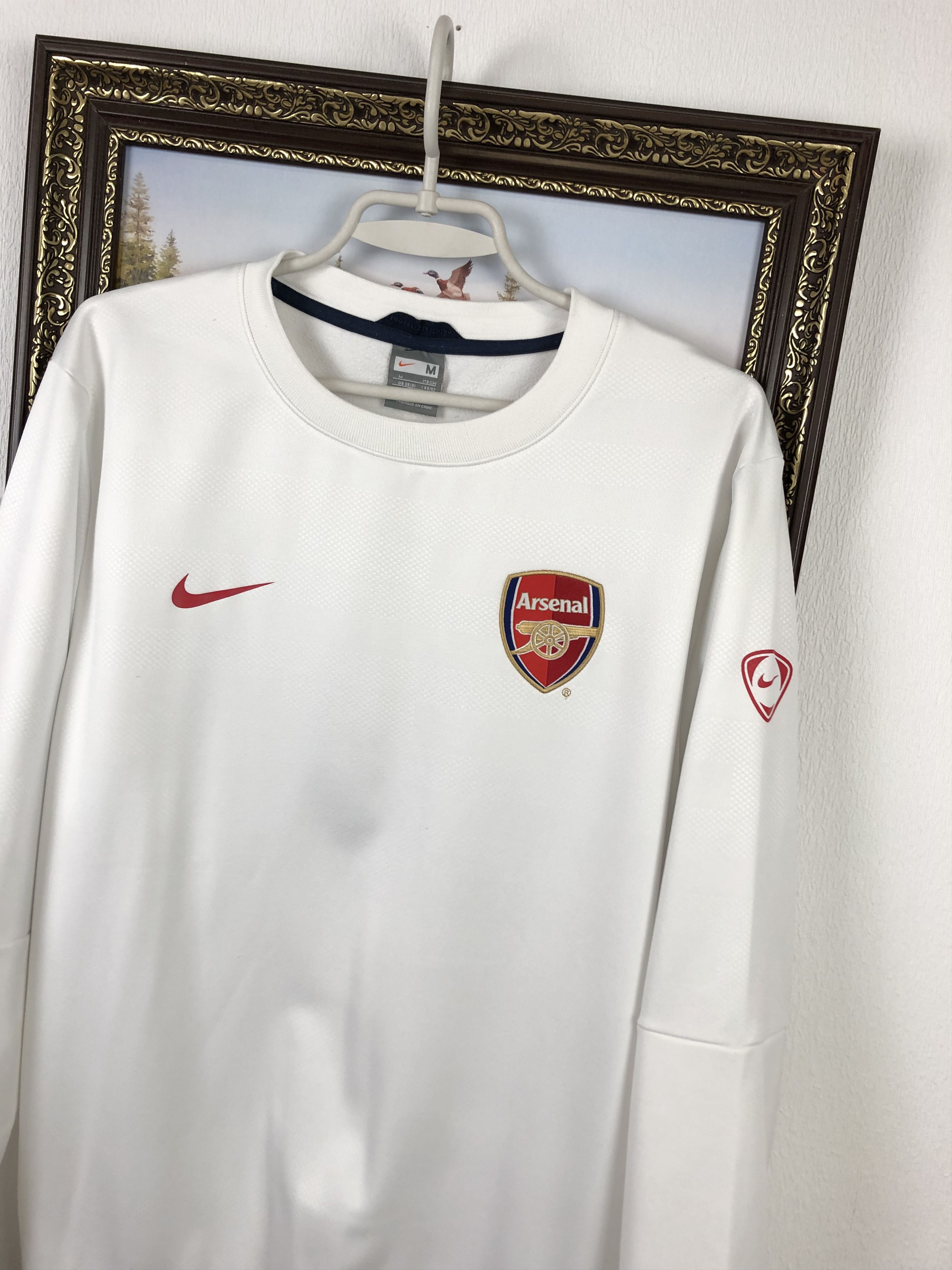 Nike Vintage Nike Arsenal Football Sweatshirt Soccer Gunners Rare Size US M / EU 48-50 / 2 - 4 Thumbnail