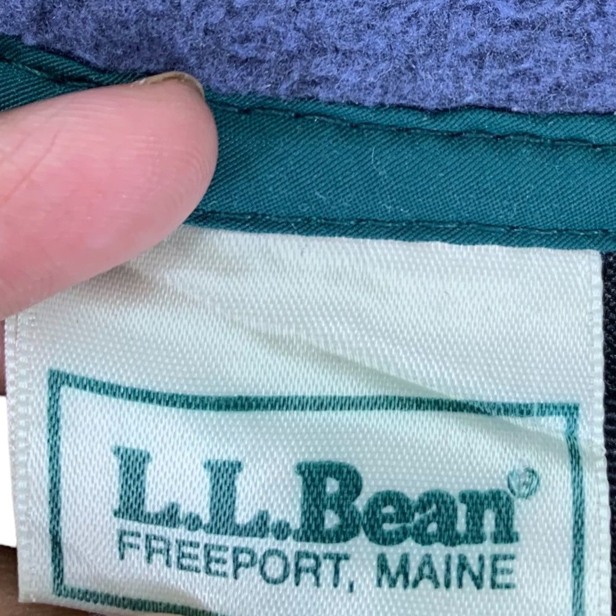 L.L. Bean L.L.BEAN Outdoor Small Logo Fleece Half Button Sweatshirt Size US M / EU 48-50 / 2 - 5 Thumbnail