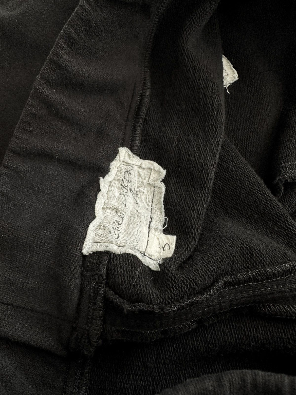 Greg Lauren Sz3 Black Fleece Twill New Sweat Size US 34 / EU 50 - 9 Thumbnail