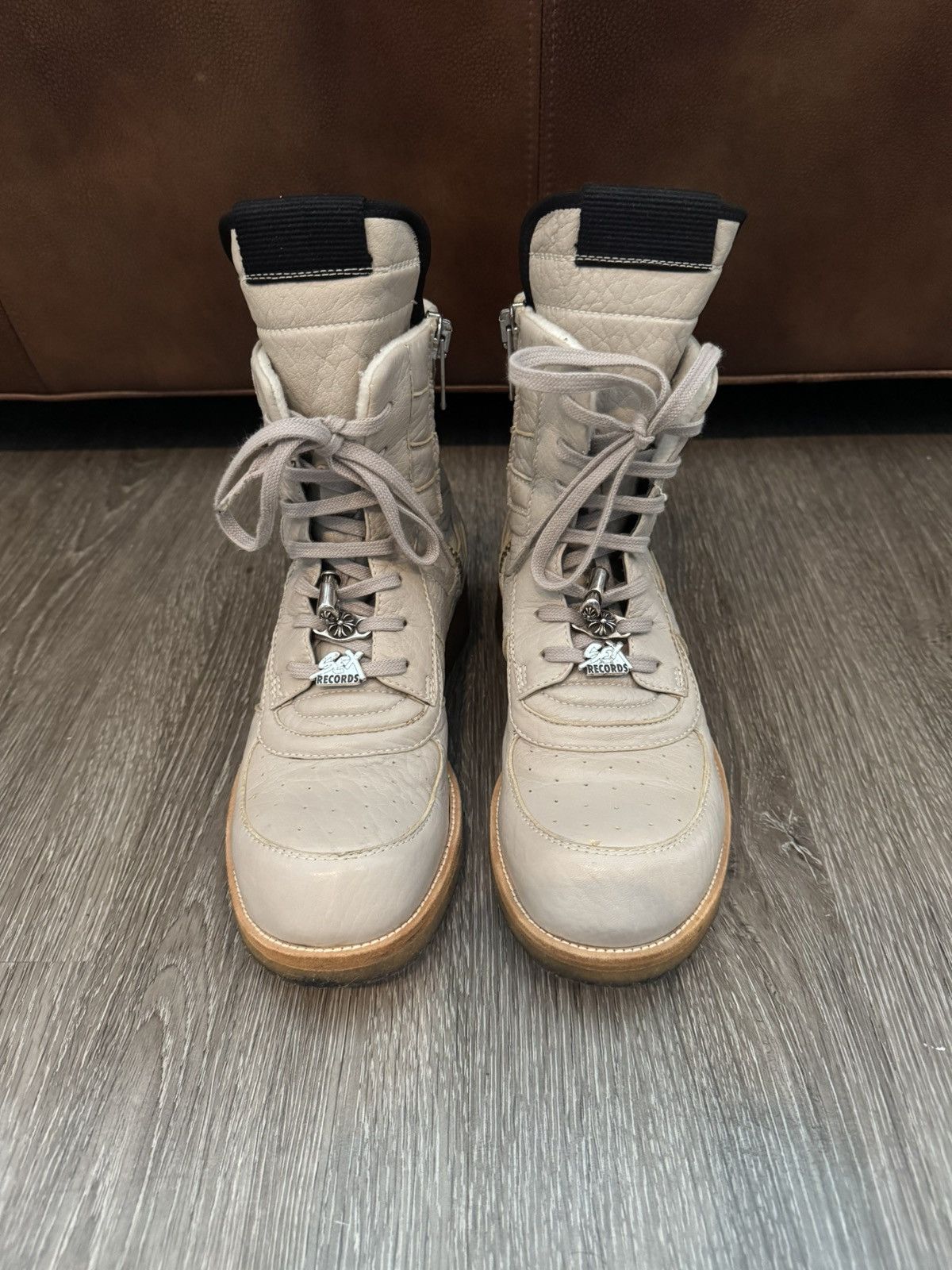 Rick Owens Rick Owens FW05 Moog Dunk Zeus Prototype Sample Wedge Boot Size US 8 / EU 41 - 3 Thumbnail