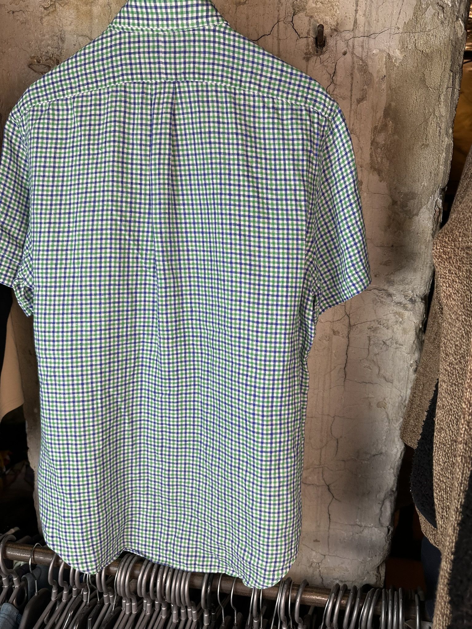 Ralph Lauren Ralph Lauren Linen Checked Button Up Shirt Size US L / EU 52-54 / 3 - 11 Thumbnail