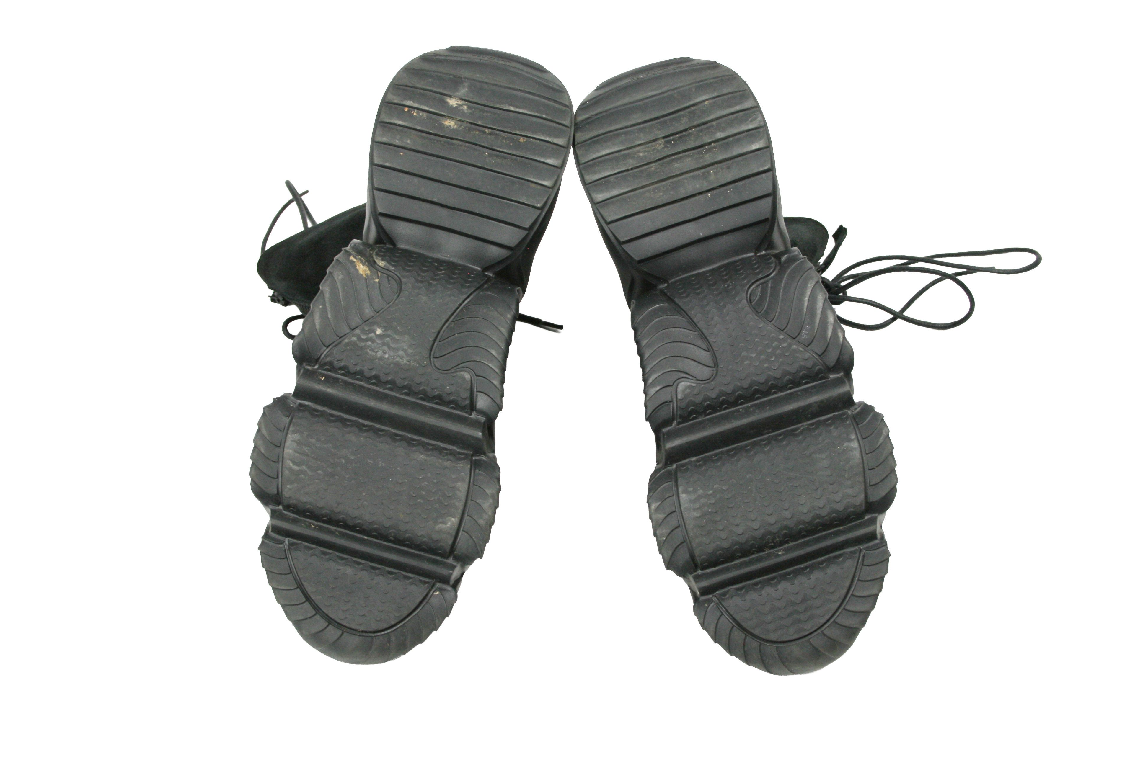 Rundholz Black Label Avant Garde Massive Suede Double Zip Boots Size US 10 / IT 40 - 13 Thumbnail