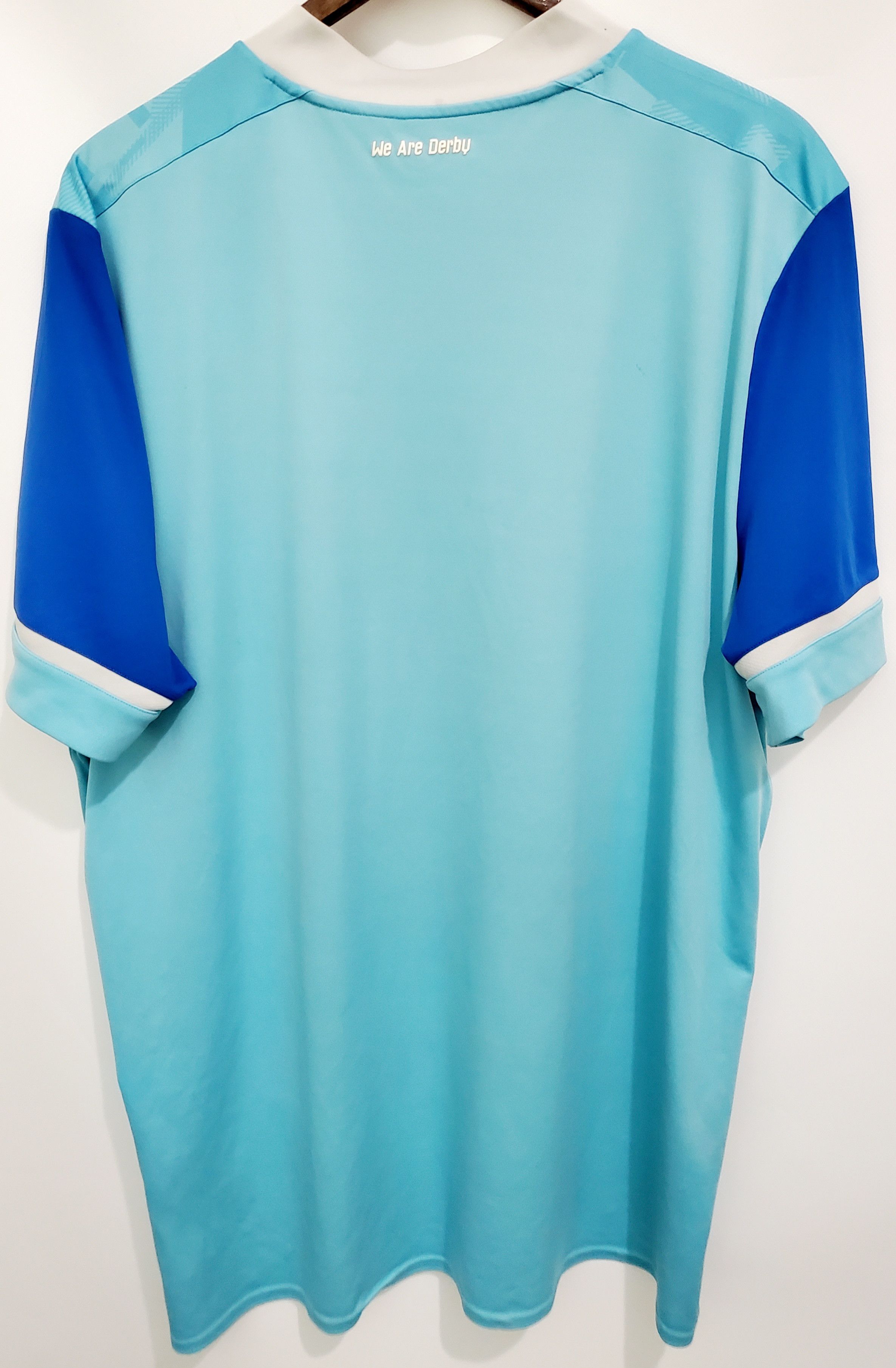 Umbro UMBRO FC DERBY COUNTY 2021/2022 AWAY SOCCERJERSEY XXl Size US XXL / EU 58 / 5 - 3 Thumbnail