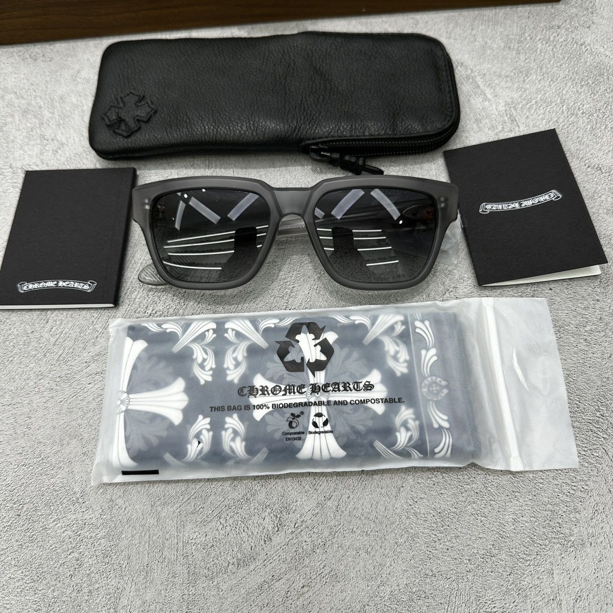 Chrome Hearts CHROME HEARTS MIDIXATHRILL I SUNGLASSES Size ONE SIZE - 2 Thumbnail