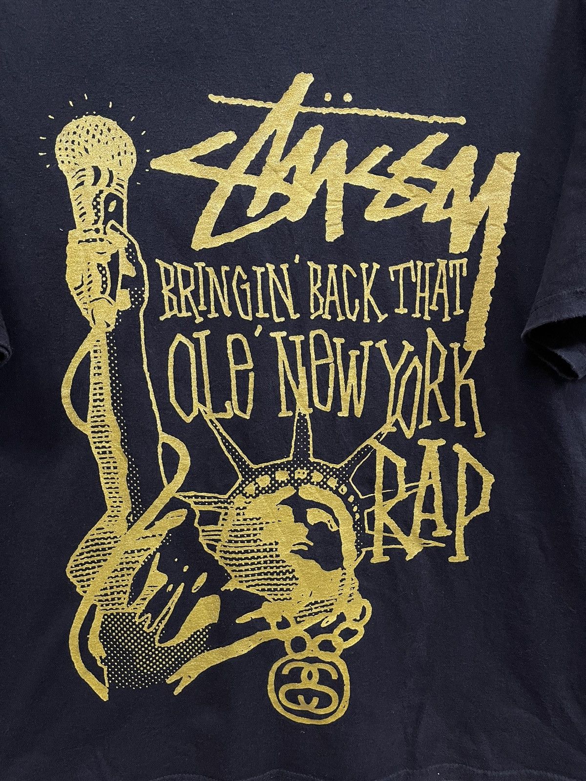 Stussy × Vintage Vintage Y2K Stussy Bringing Back That Ole New York🔥🔥🔥 Size US L / EU 52-54 / 3 - 2 Thumbnail