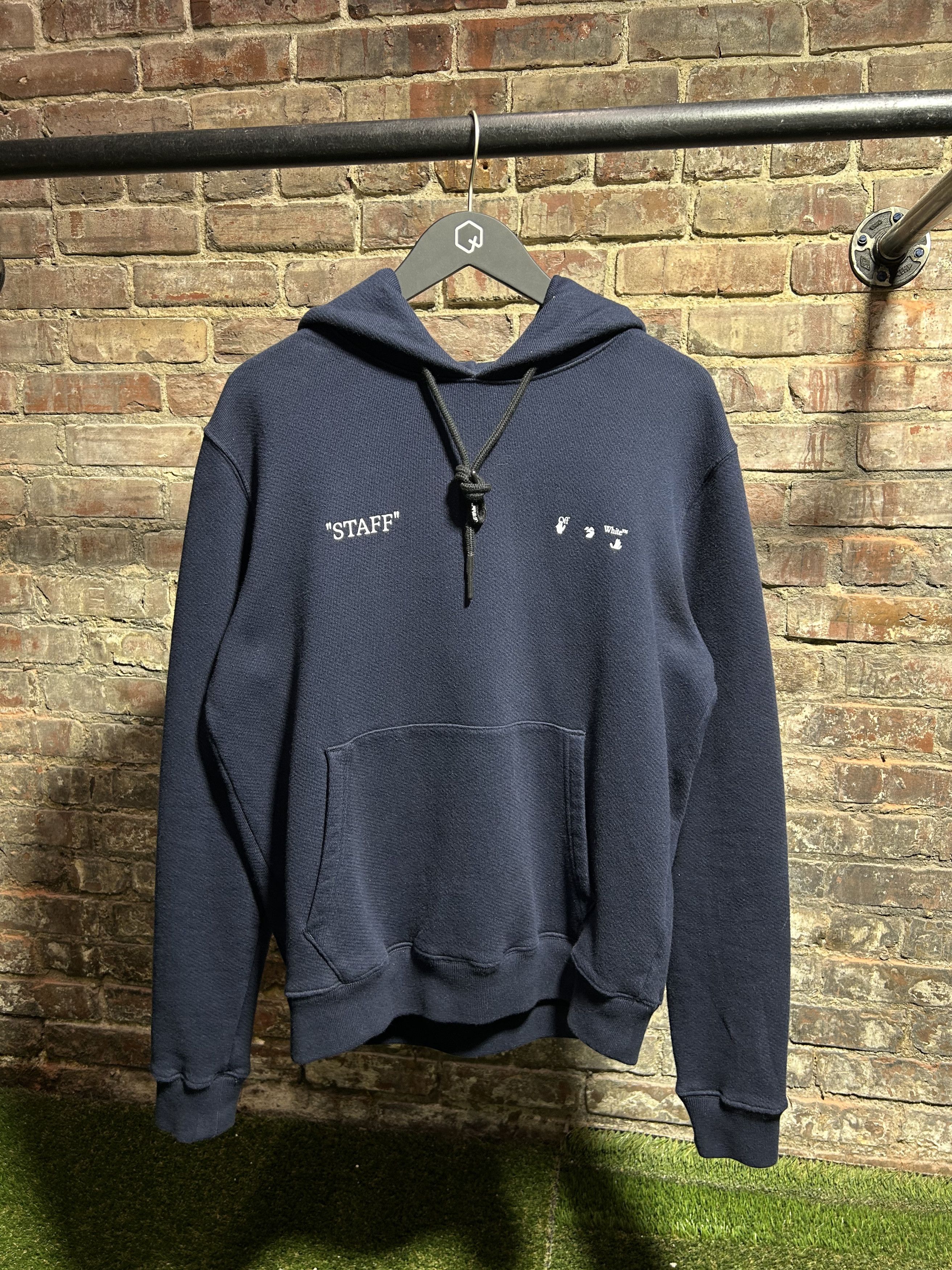 Off-White Off-White "STAFF" Hoodie Size US S / EU 44-46 / 1 - 1 Thumbnail