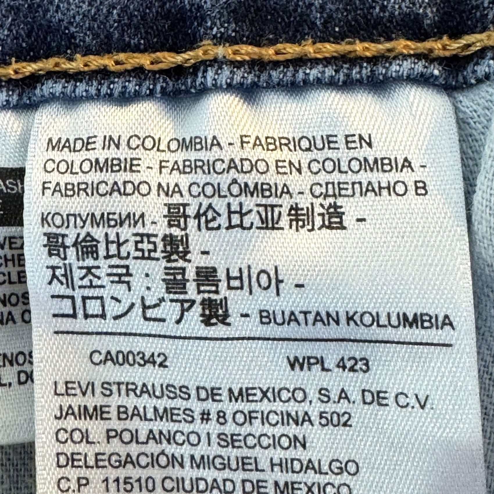 Levi's VINTAGE Levis 514 Jeans Mens 38x30 Blue Stretch Straight Leg Medium Wash Denim Size US 38 / EU 54 - 5 Thumbnail