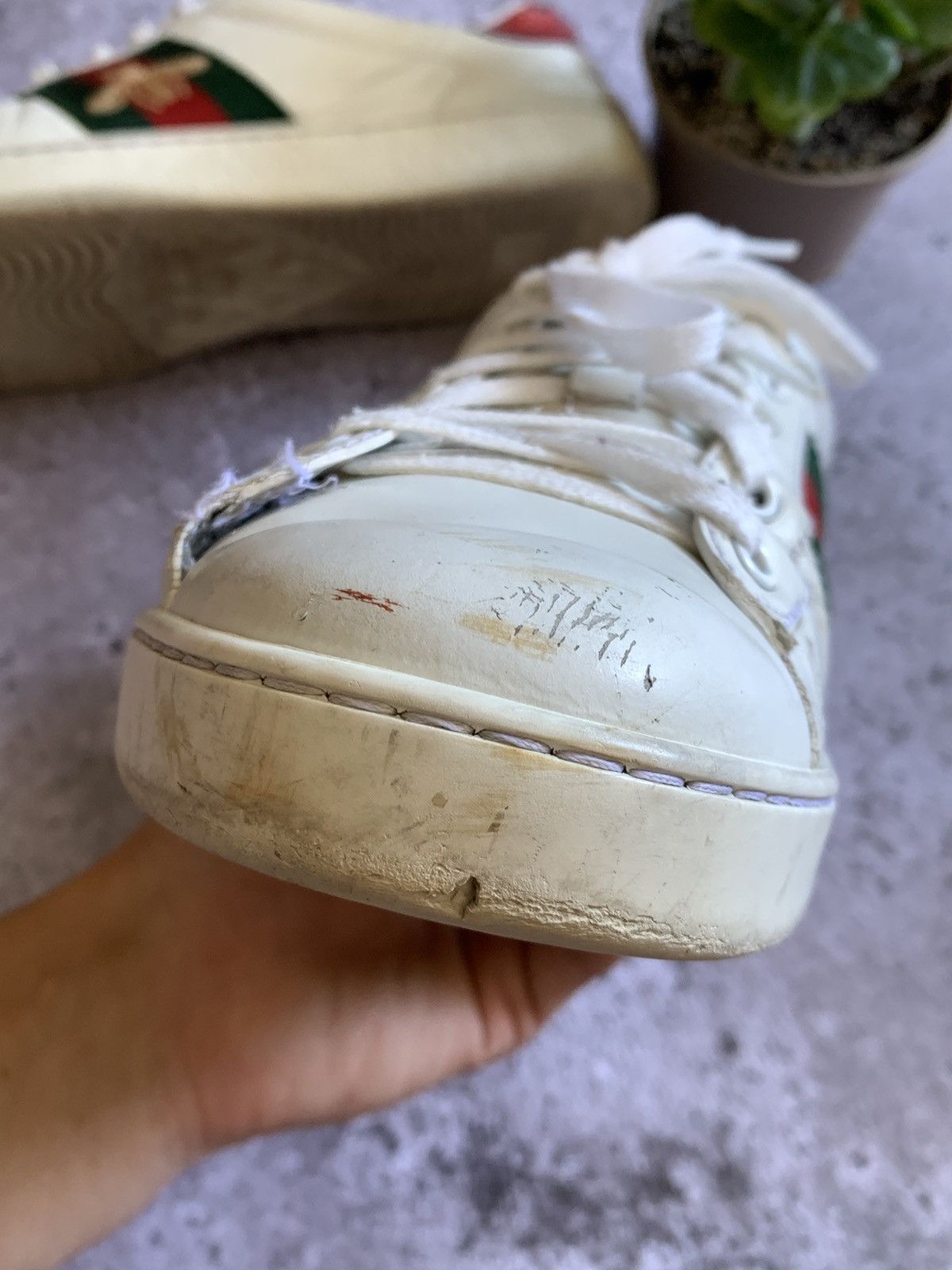 Gucci 🔥GUCCI ACE SNEAKERS Size US 9 / EU 42 - 9 Thumbnail