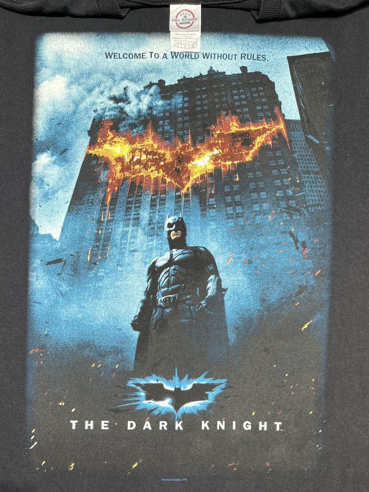 Vintage 00’s The Dark Knight Movie Promo Size US L / EU 52-54 / 3 - 1 Thumbnail