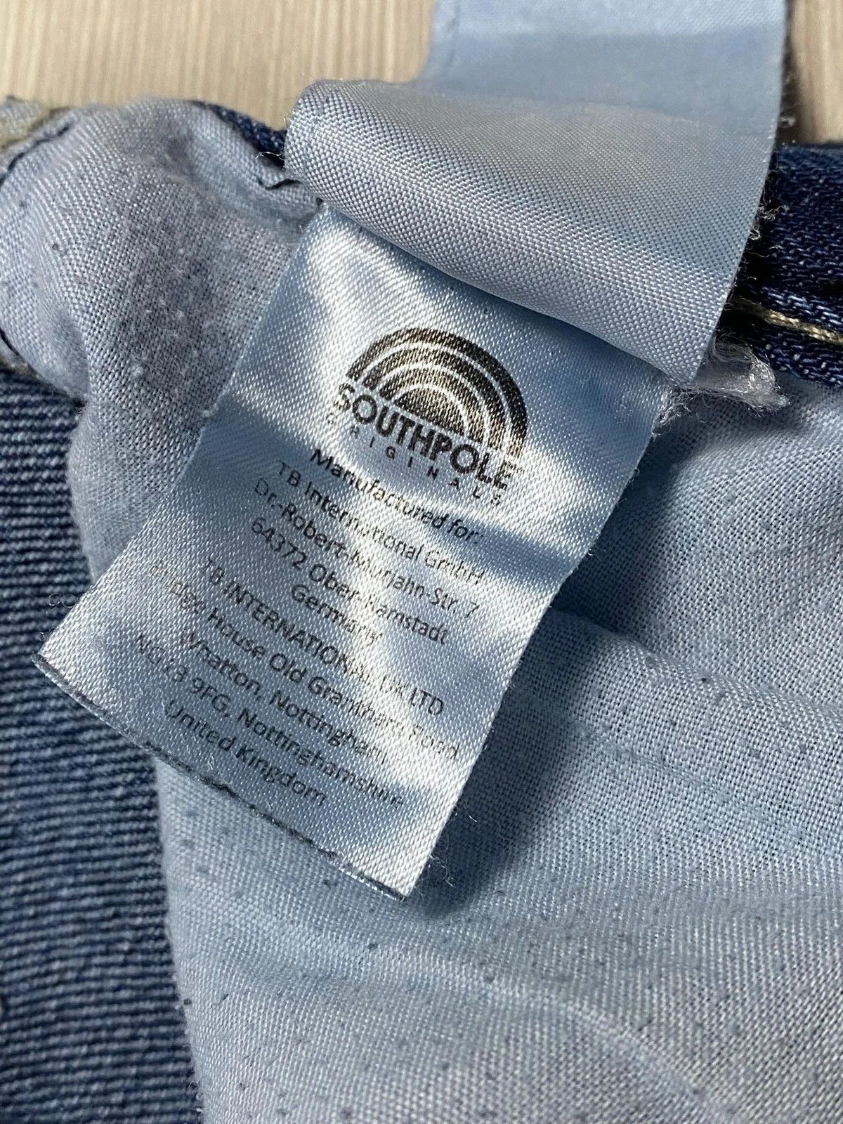 Southpole Vintage South Pole Jeans 90s Baggy Denim Pants Streetwear Size US 32 / EU 48 - 10 Thumbnail