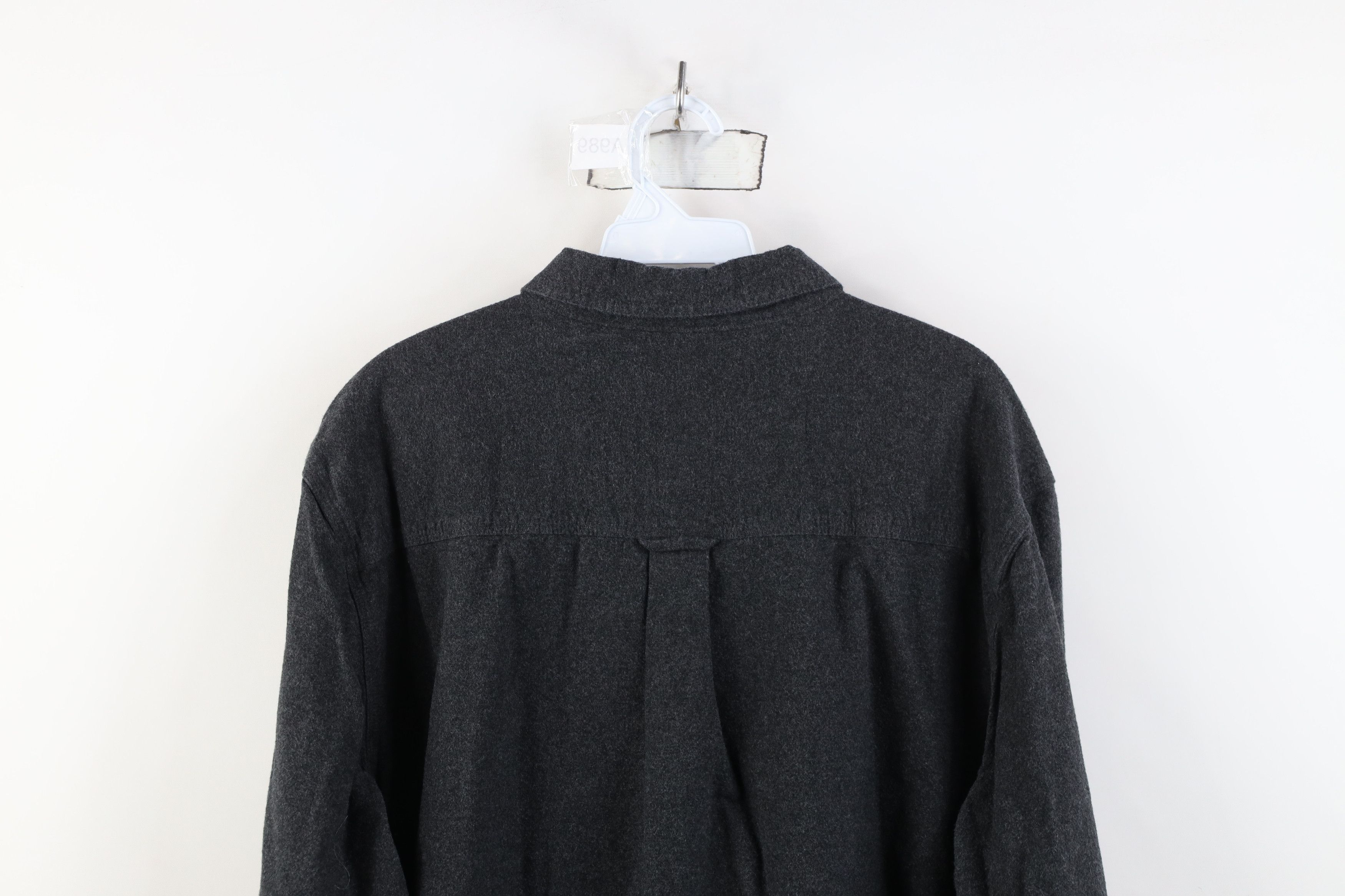 Woolrich Woolen Mills Vintage Woolrich Chamois Collared Button Down Shirt Gray Size US L / EU 52-54 / 3 - 11 Thumbnail