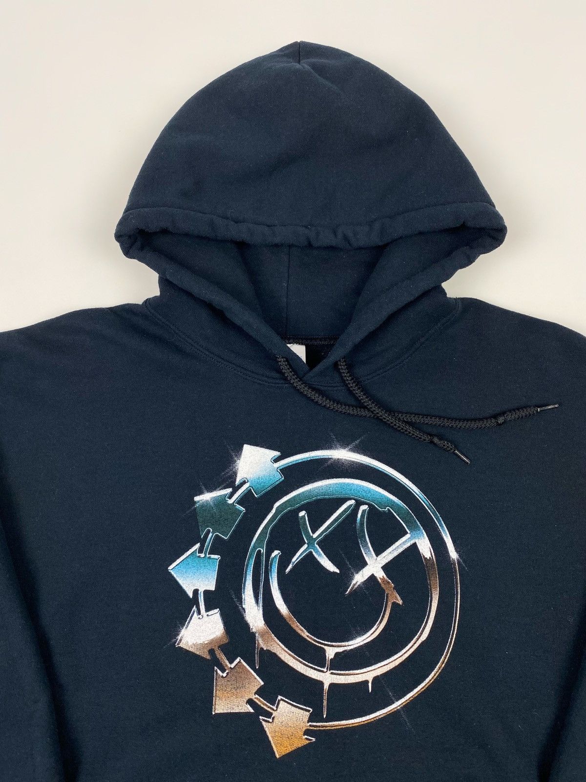 Band Tees Y2K Vintage Blink 182 Logo Boxy Hoodie Size US M / EU 48-50 / 2 - 2 Thumbnail