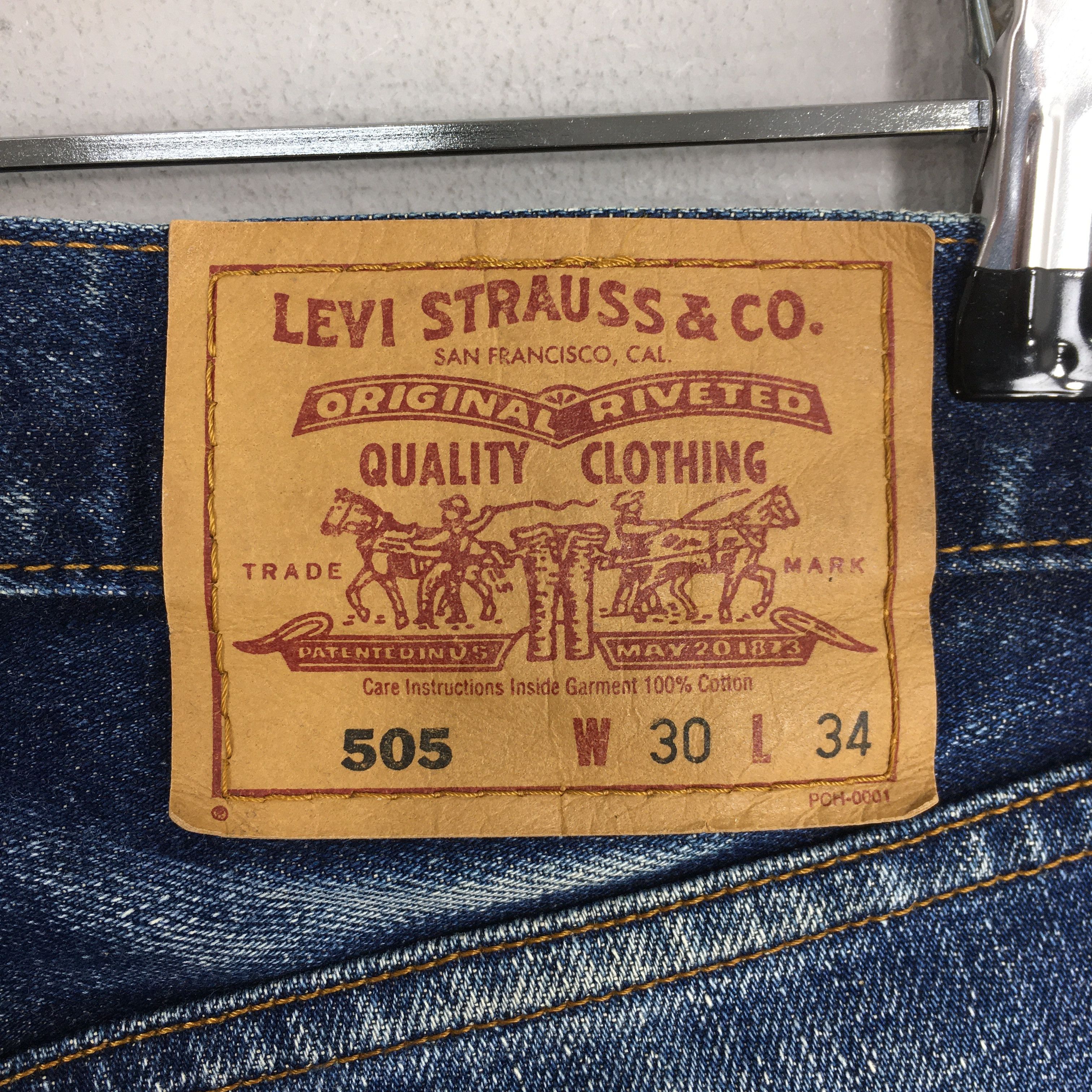 Levi's Size 29x30 Vintage Levi's 505 0300 Light Wash Jeans S1257 Size US 29 - 11 Thumbnail
