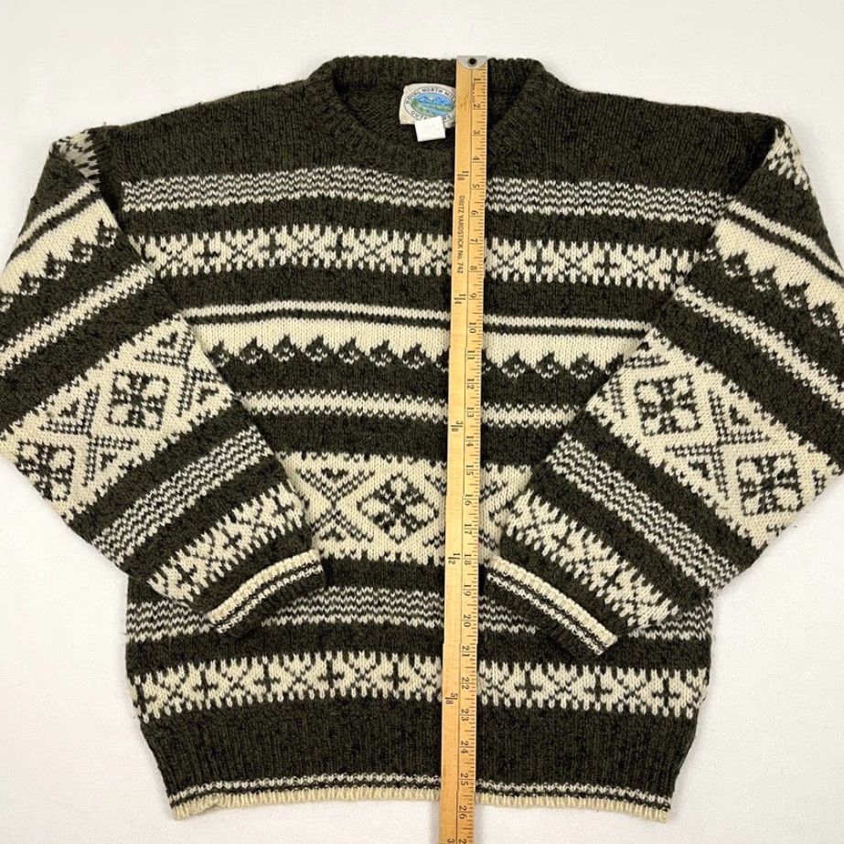 Vintage VINTAGE Royal North Mills Sweater Mens L Wool Blend Fair Isle Nordic Knit Grandpa Jumper Size US L / EU 52-54 / 3 - 3 Thumbnail