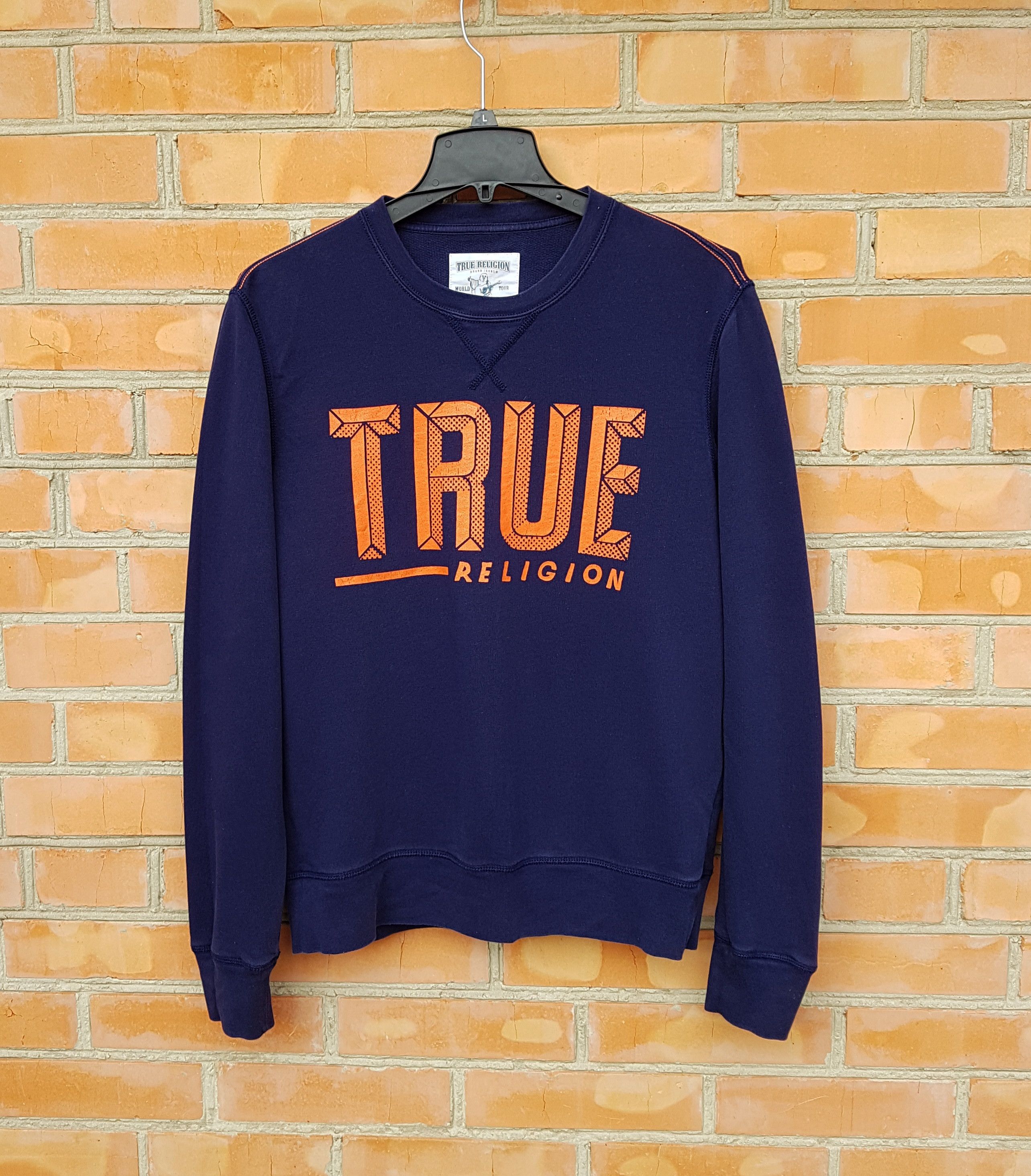 True Religion True Religion Crewneck Sweatshirt Pullover sz M Size US M / EU 48-50 / 2 - 1 Thumbnail