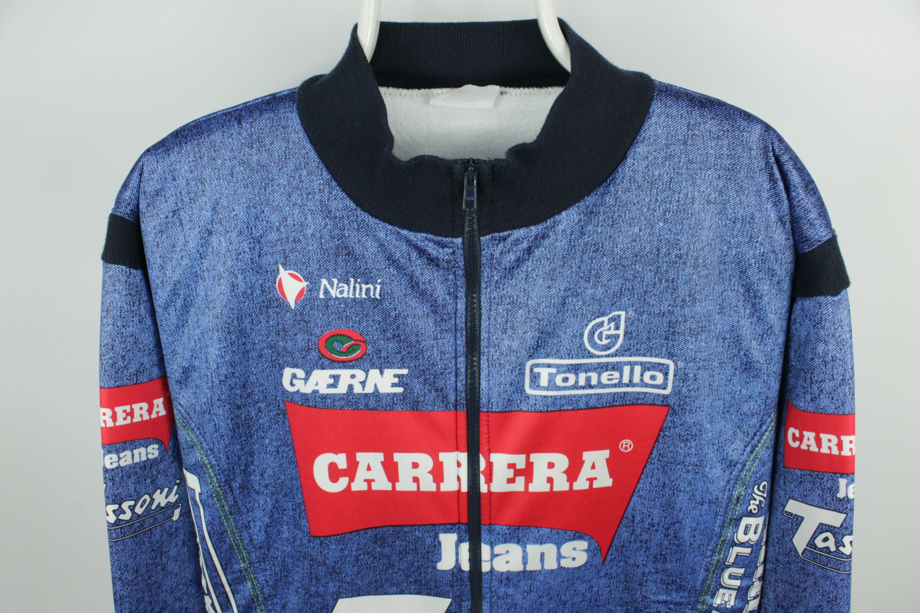 Carrera Vintage Carrera Jeans Cycling Warm Tonello Nalini Jacket Size US L / EU 52-54 / 3 - 2 Thumbnail