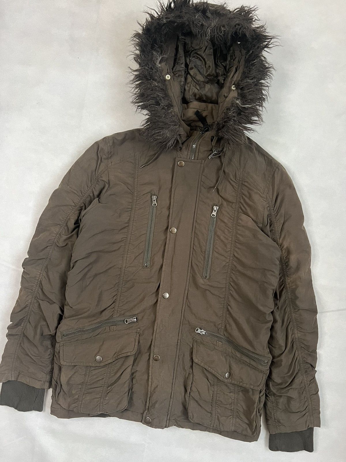 Japanese Brand Vintage Military Collection Fur Hooded Parkas Size US M / EU 48-50 / 2 - 9 Thumbnail